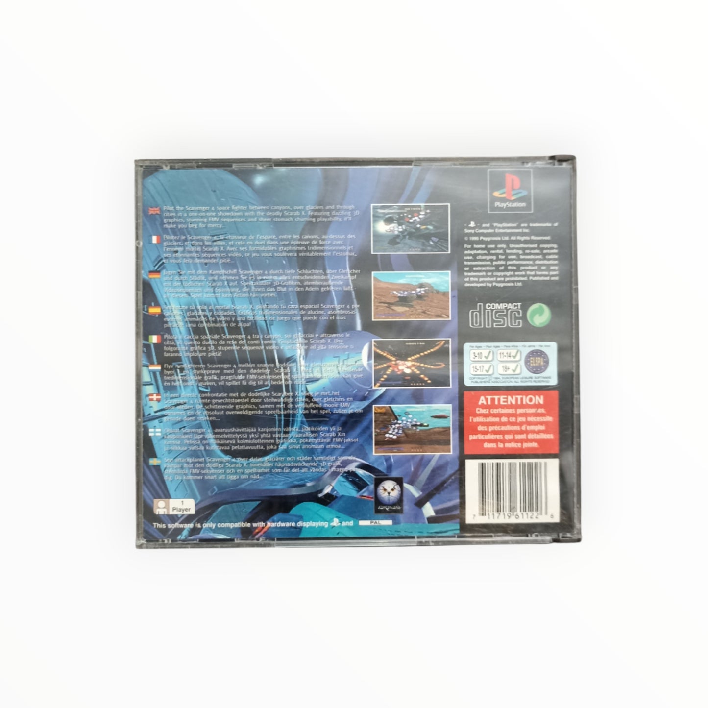 NOVASTORM playstation 1 (PS1)