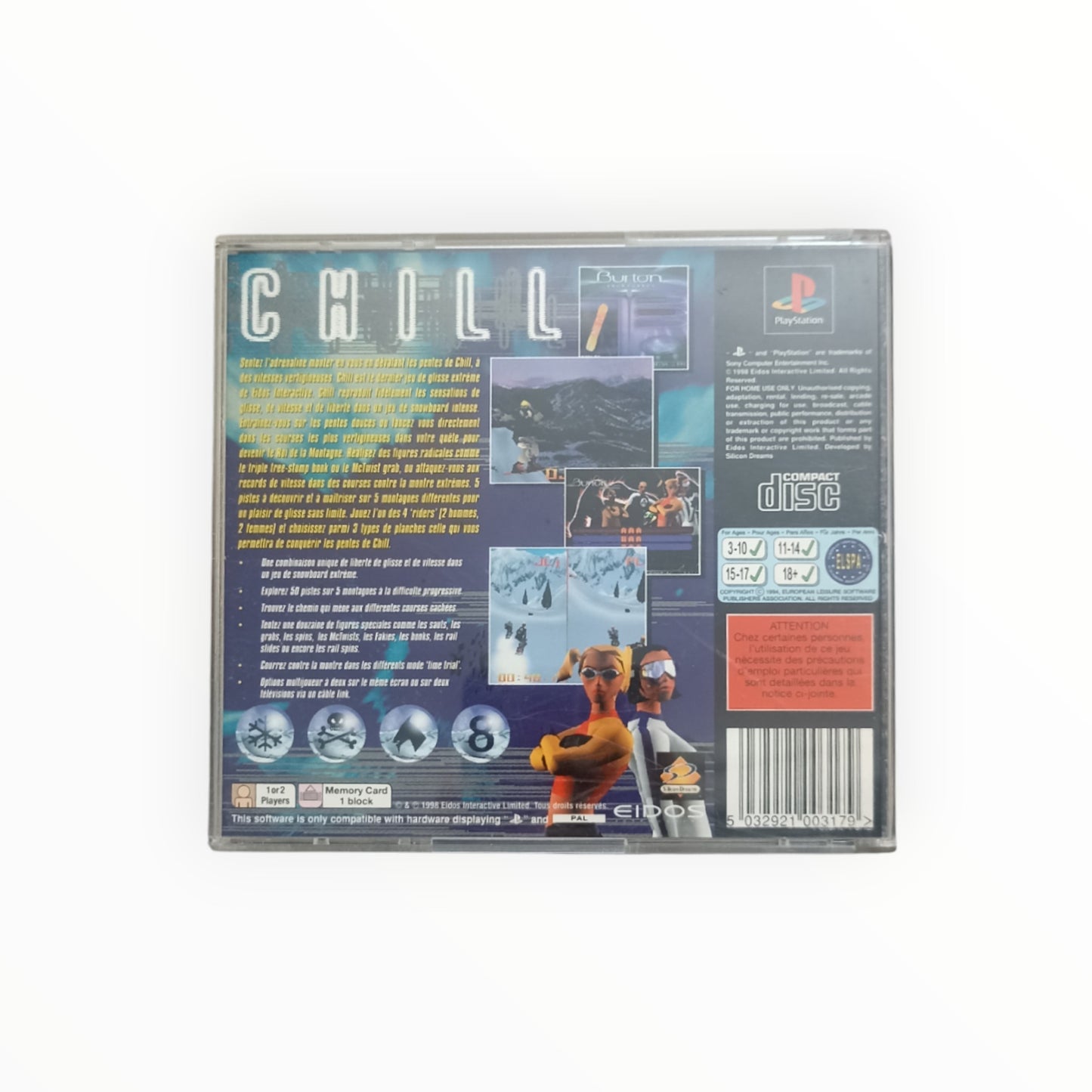 CHILL playstation 1 (PS1)