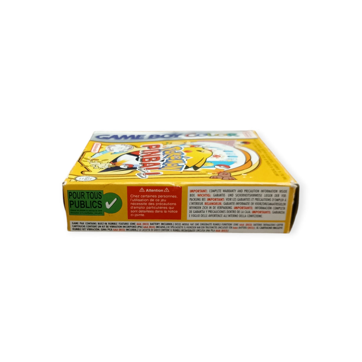 Pokémon Pinball Game Boy Color