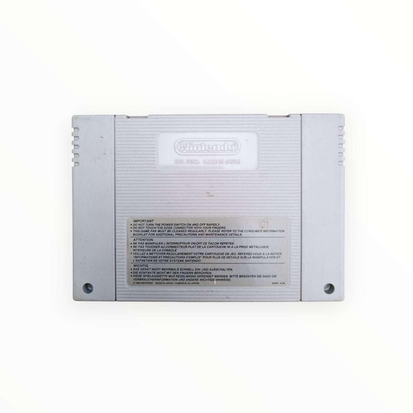 Power rangers Super nintendo (SNES)