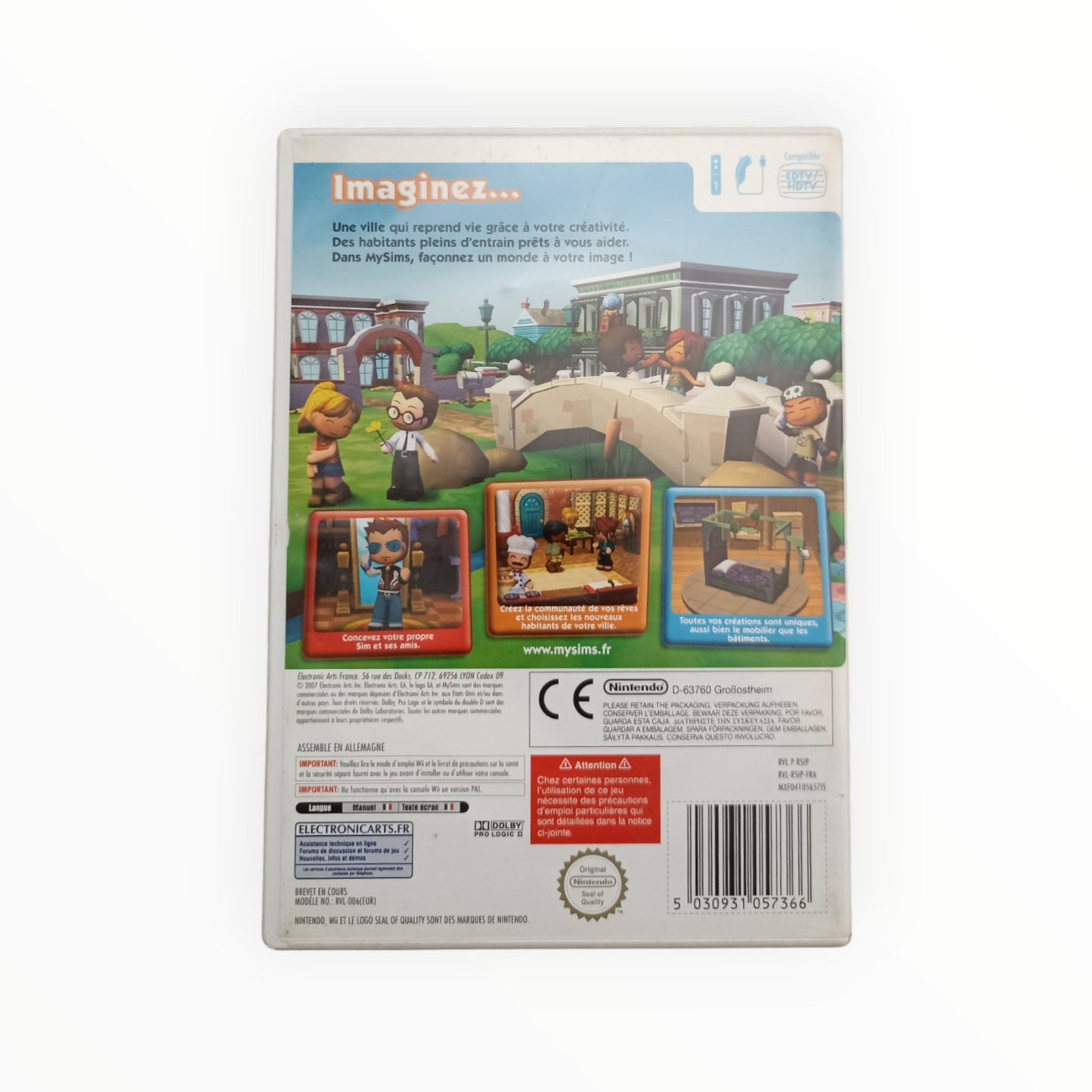 My sims nintendo Wii