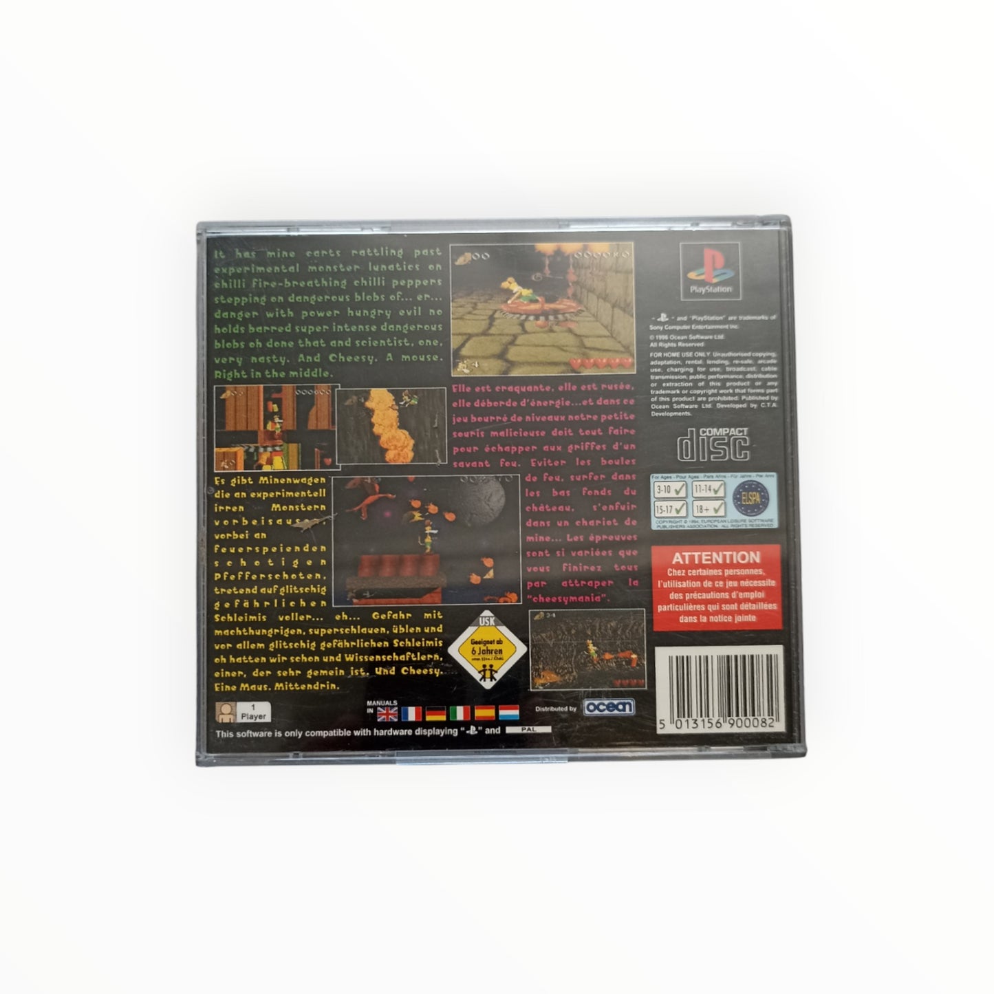 CHEESY playstation 1 (PS1)