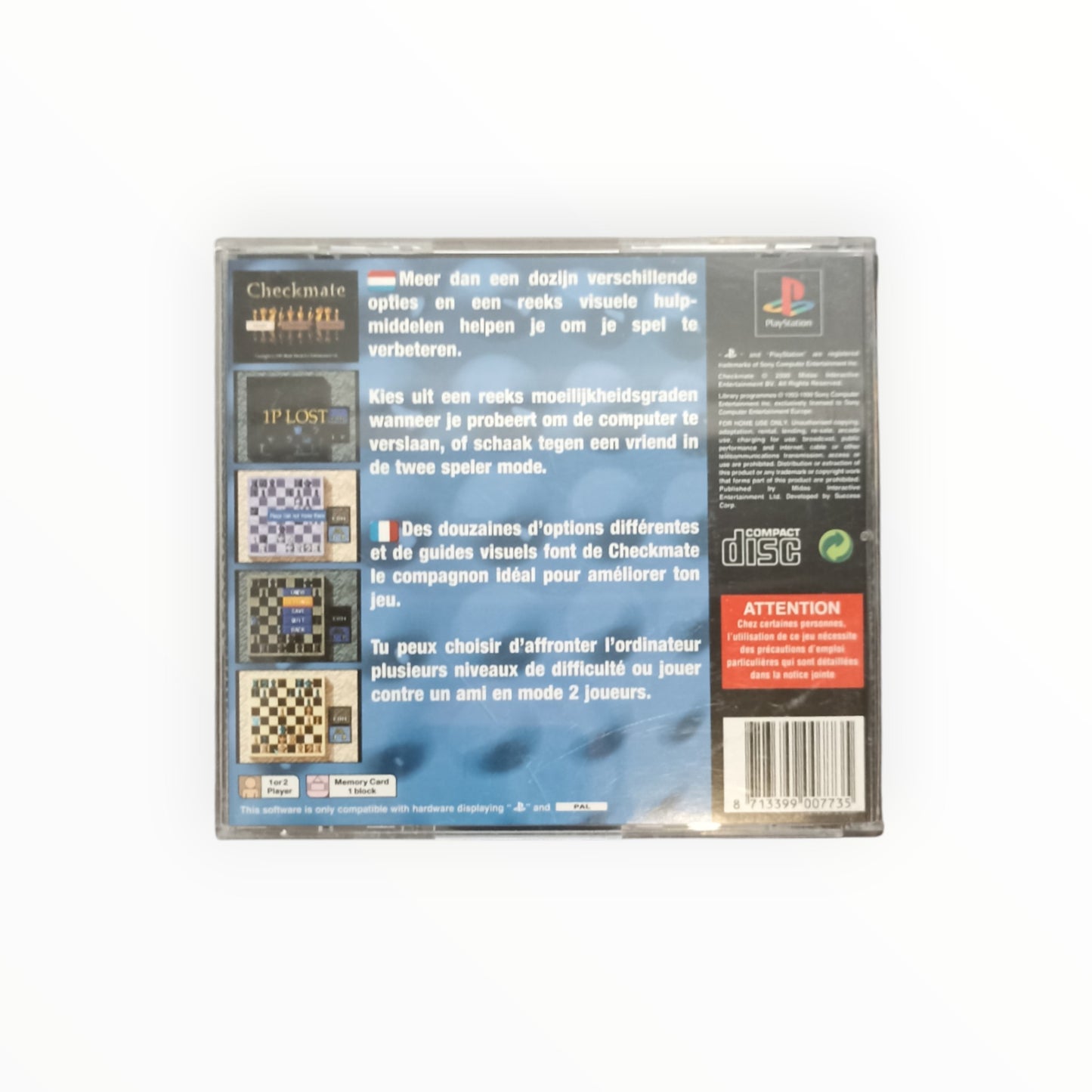 CHECK MATE playstation 1 (PS1)