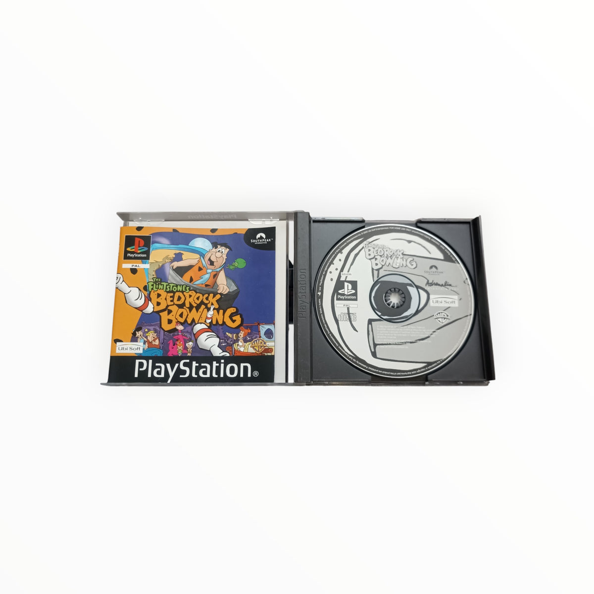 THE FLINSTONES BEDROCK BOWLING playstation 1 (PS1) Version UK
