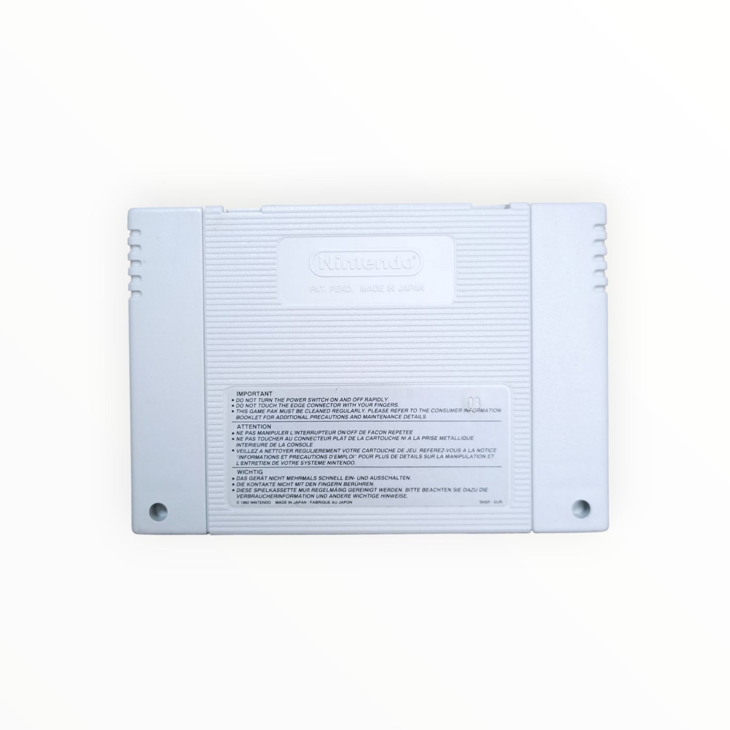 Street fighter alpha 2 super nintendo SNES