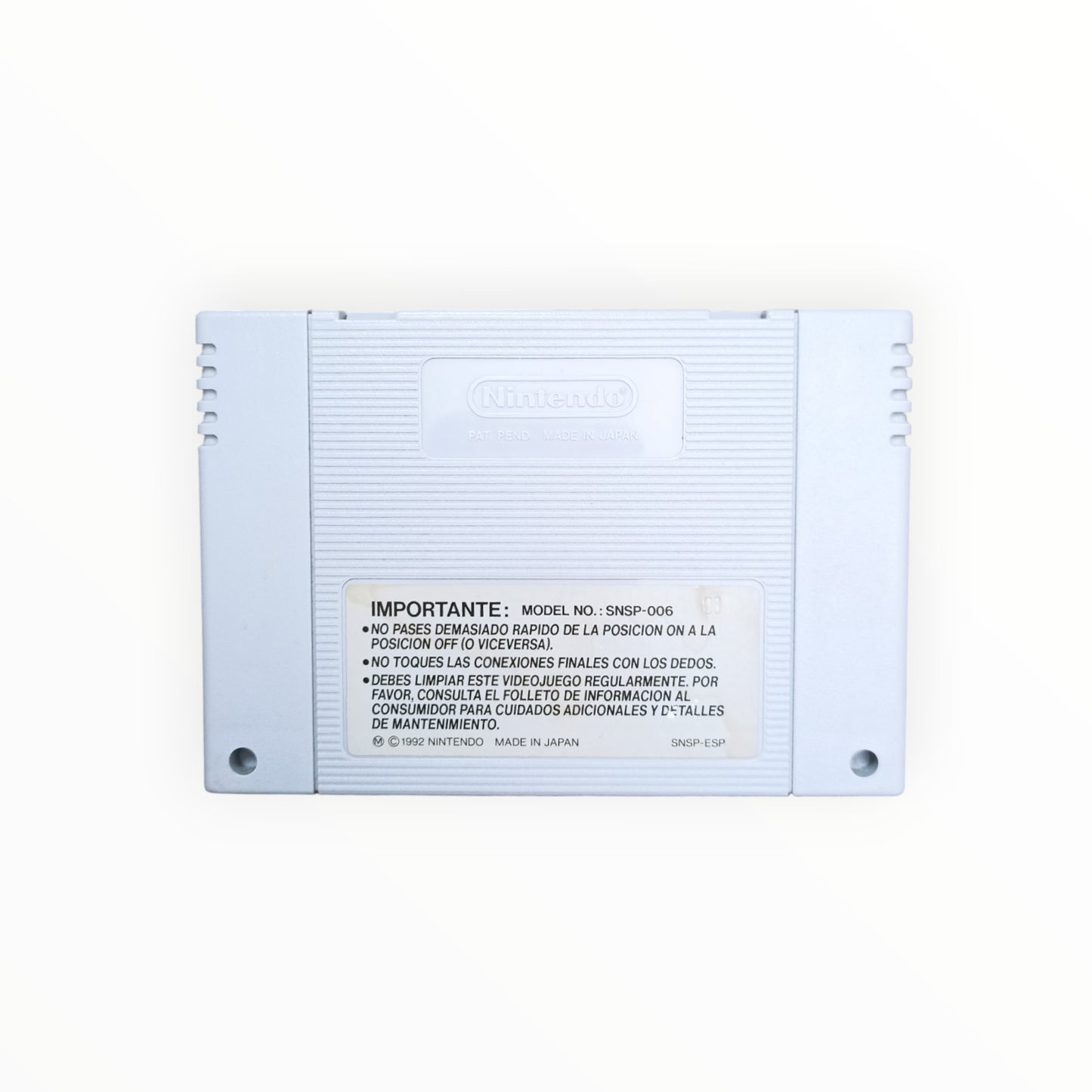 SUPER METROID (ESP) super nintendo SNES