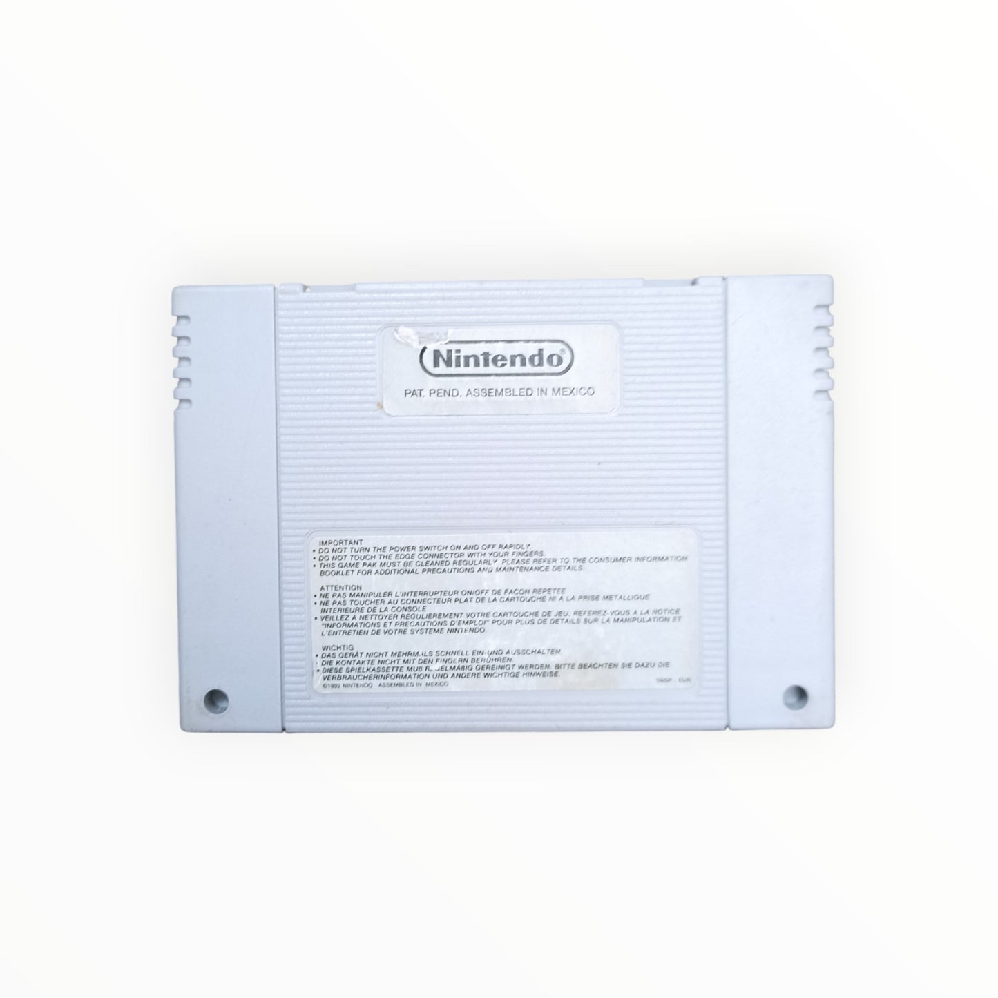 T2 : Terminator 2 super nintendo (SNES)