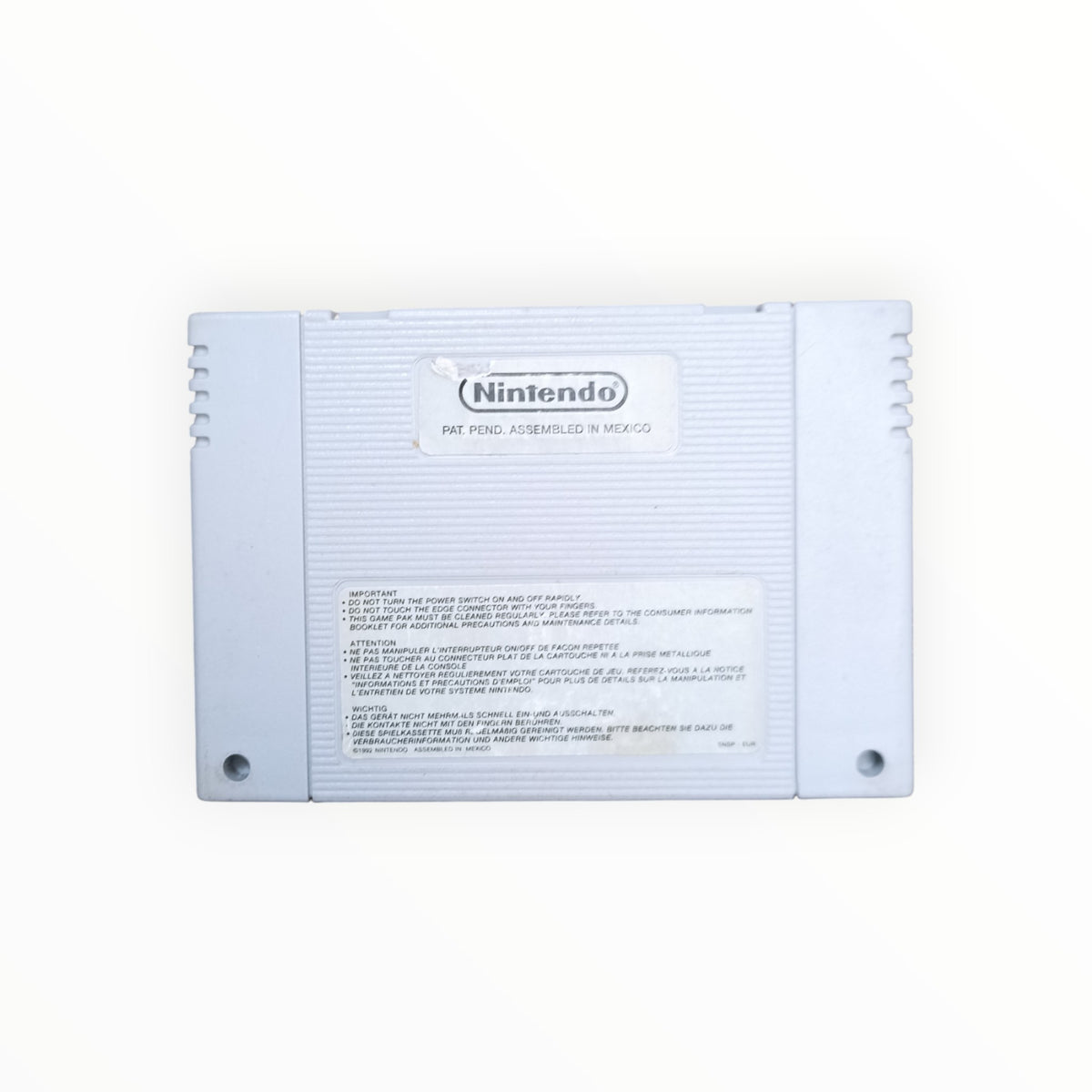 T2 : Terminator 2 super nintendo (SNES)