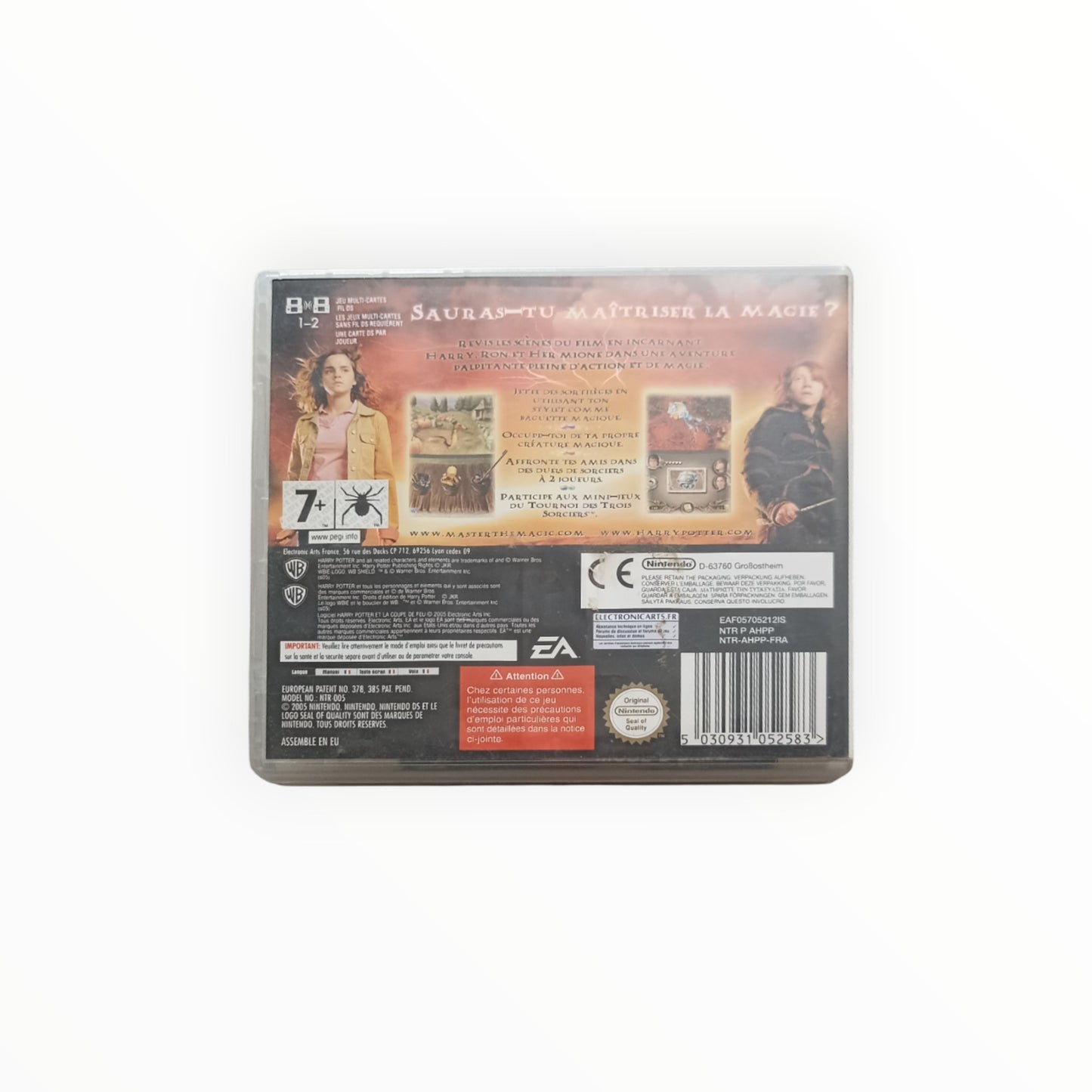 HARRY POTTER ET LA COUPE DE FEU Nintendo DS