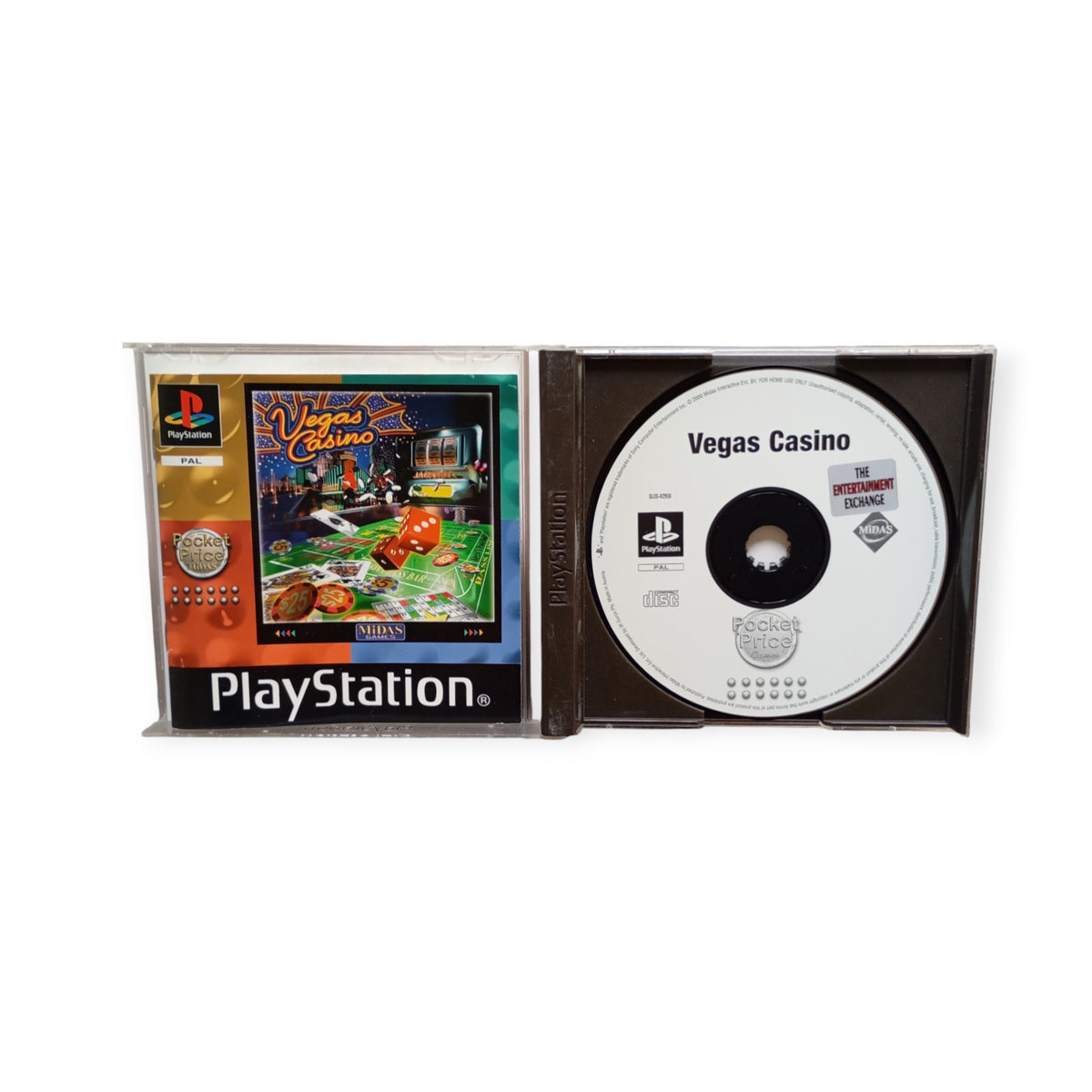 Vegas Casino Version UK Playstation 1 (PS1)