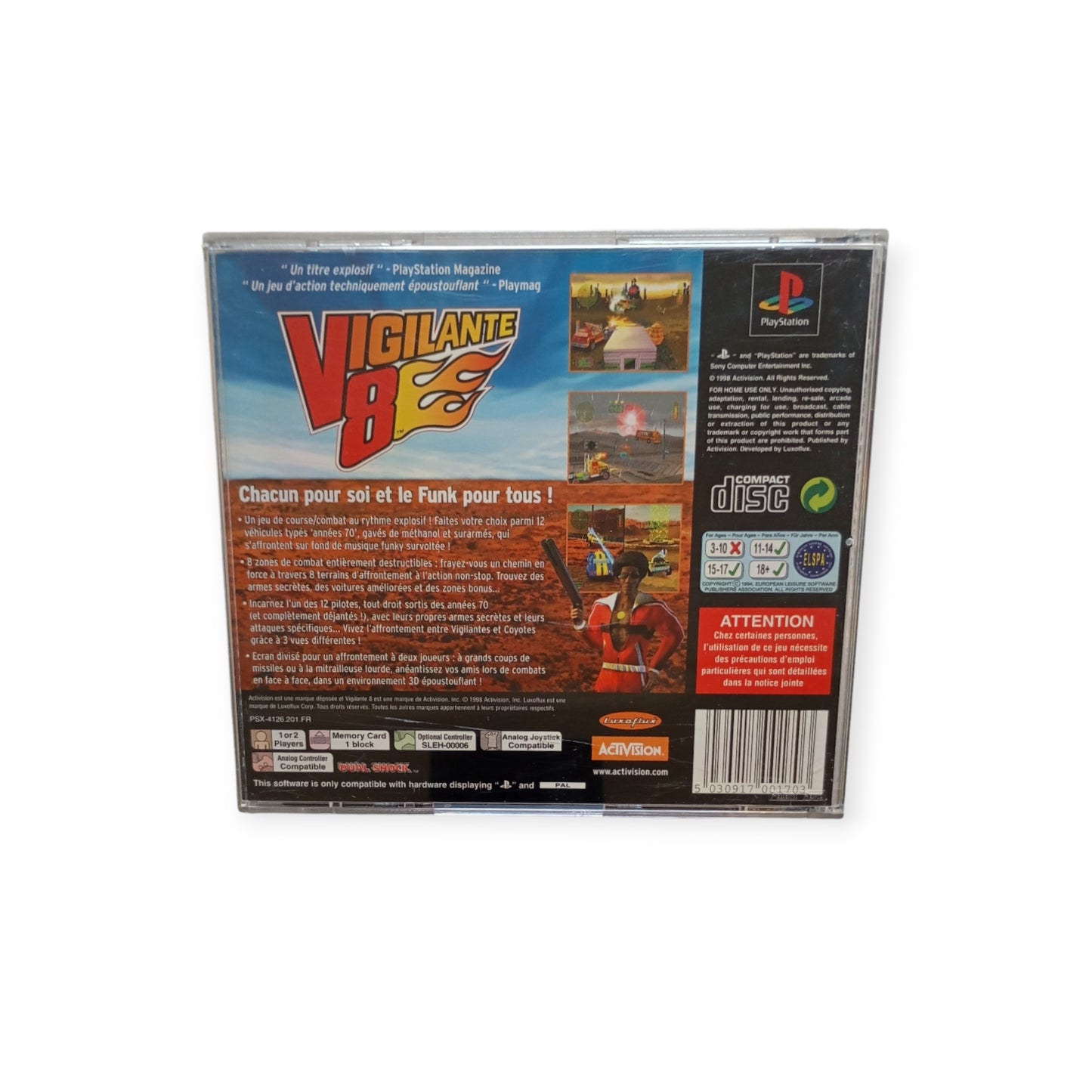 Vigilante 8 – PlayStation 1 (PS1)