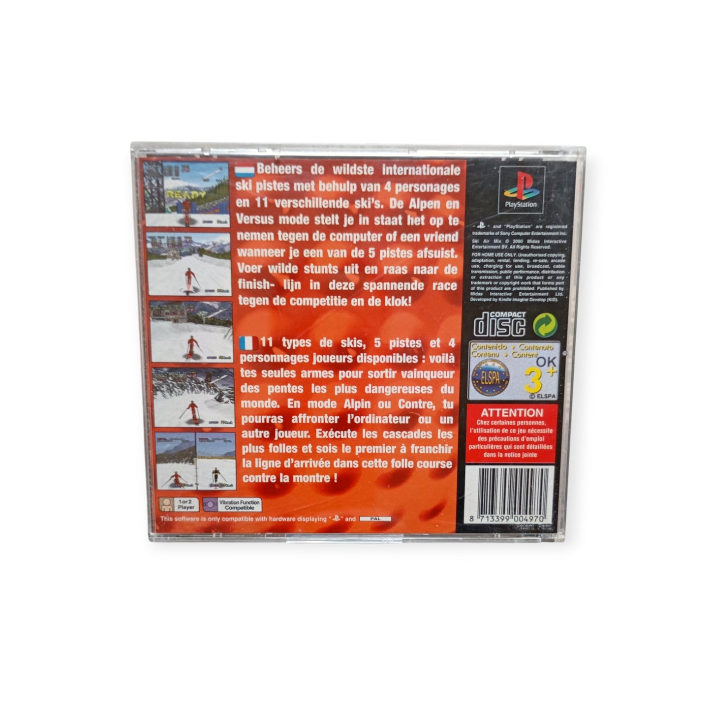 Ski Air Mix PlayStation 1 (PS1)