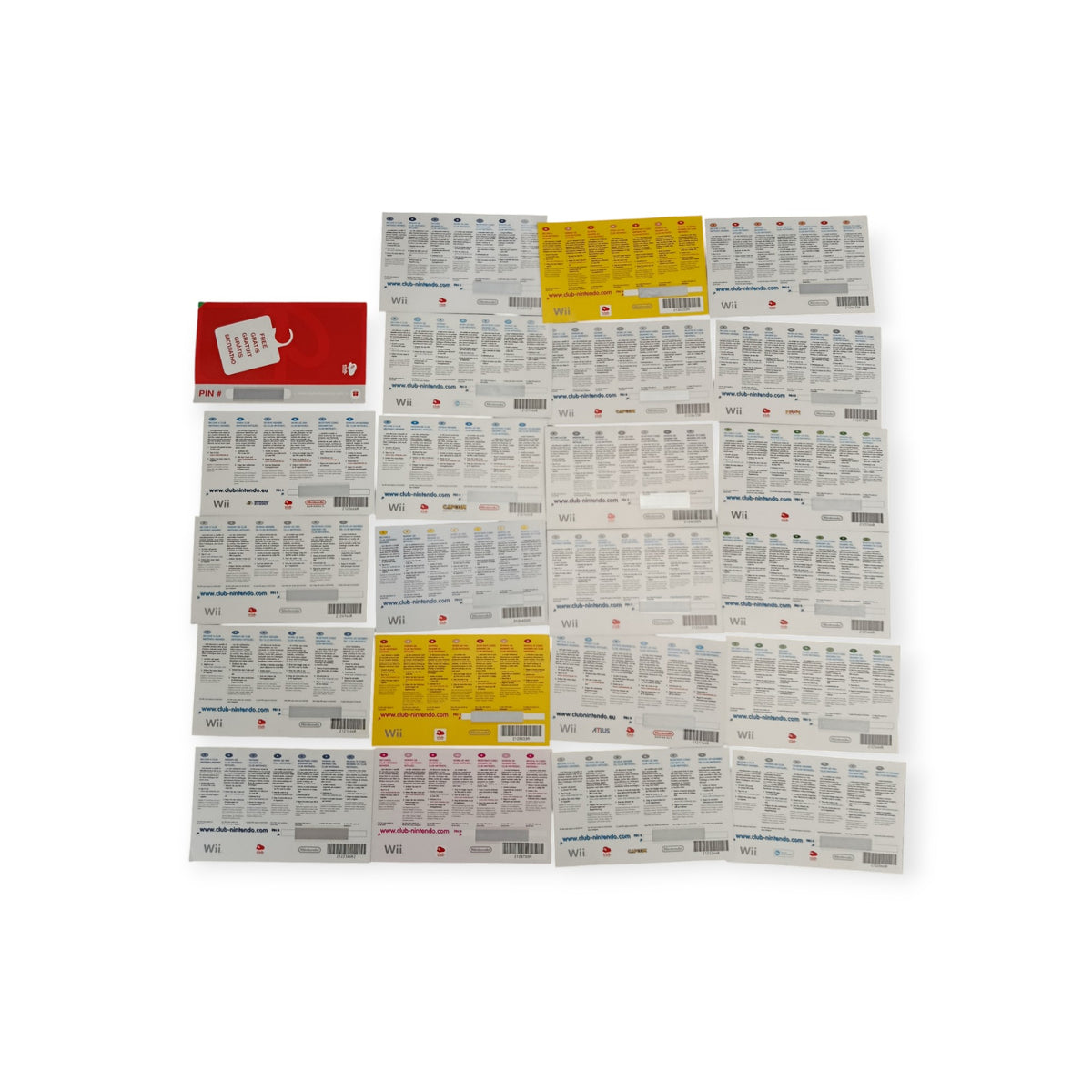 Carte VIP WII non gratté