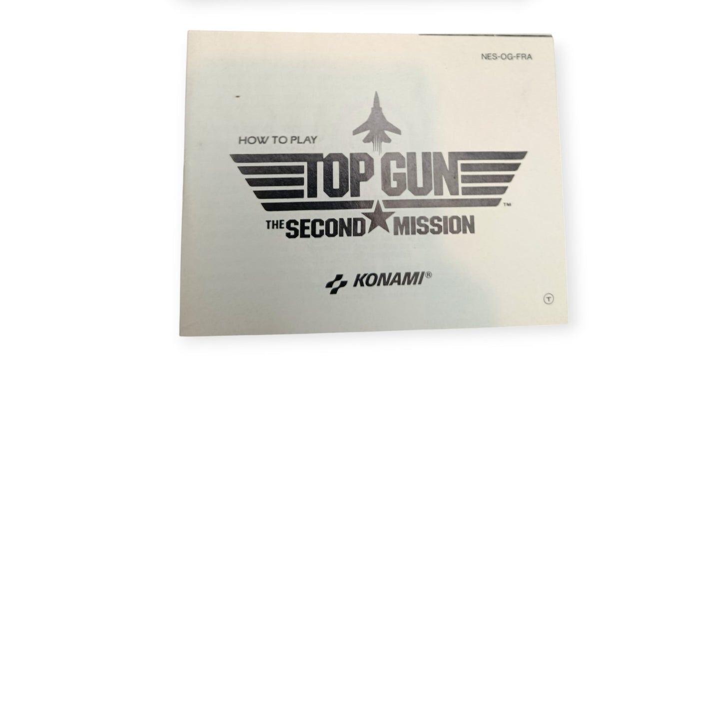 Top Gun Nintendo NES Complet FRA