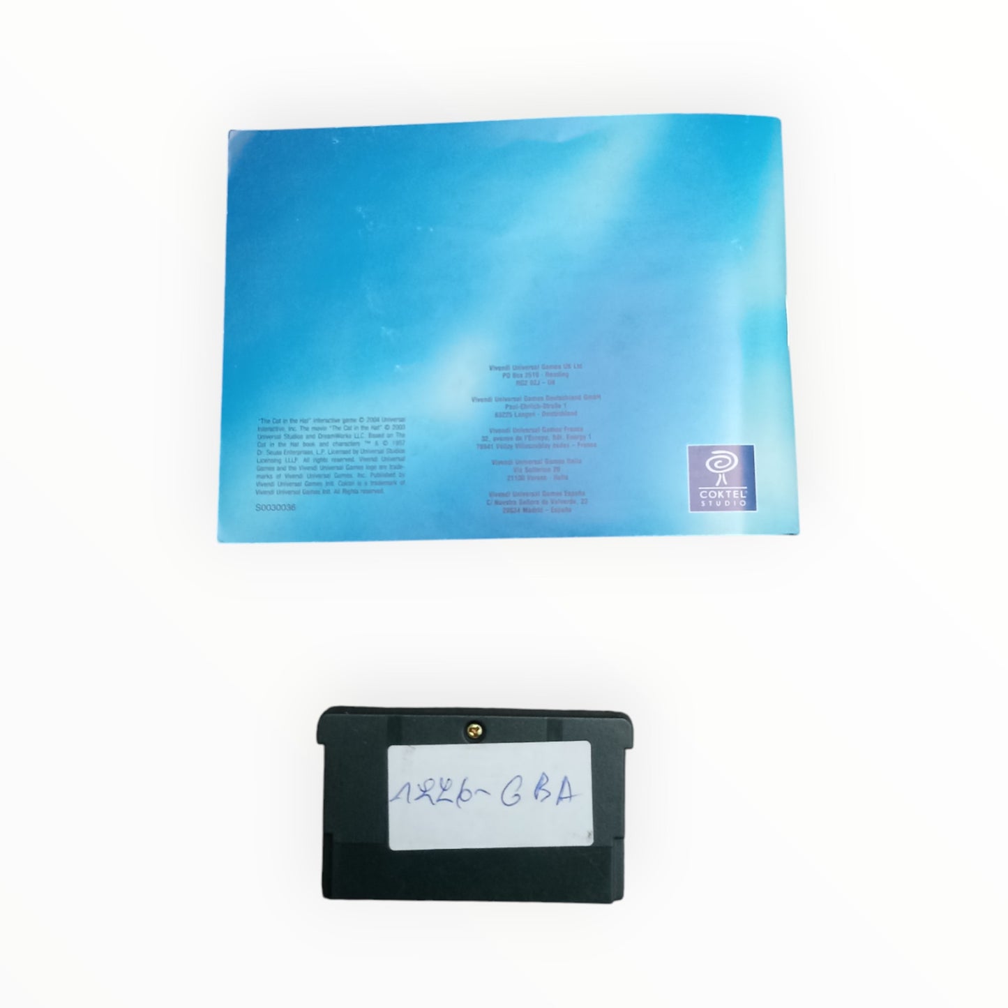 The cat in the hat Game Boy advance