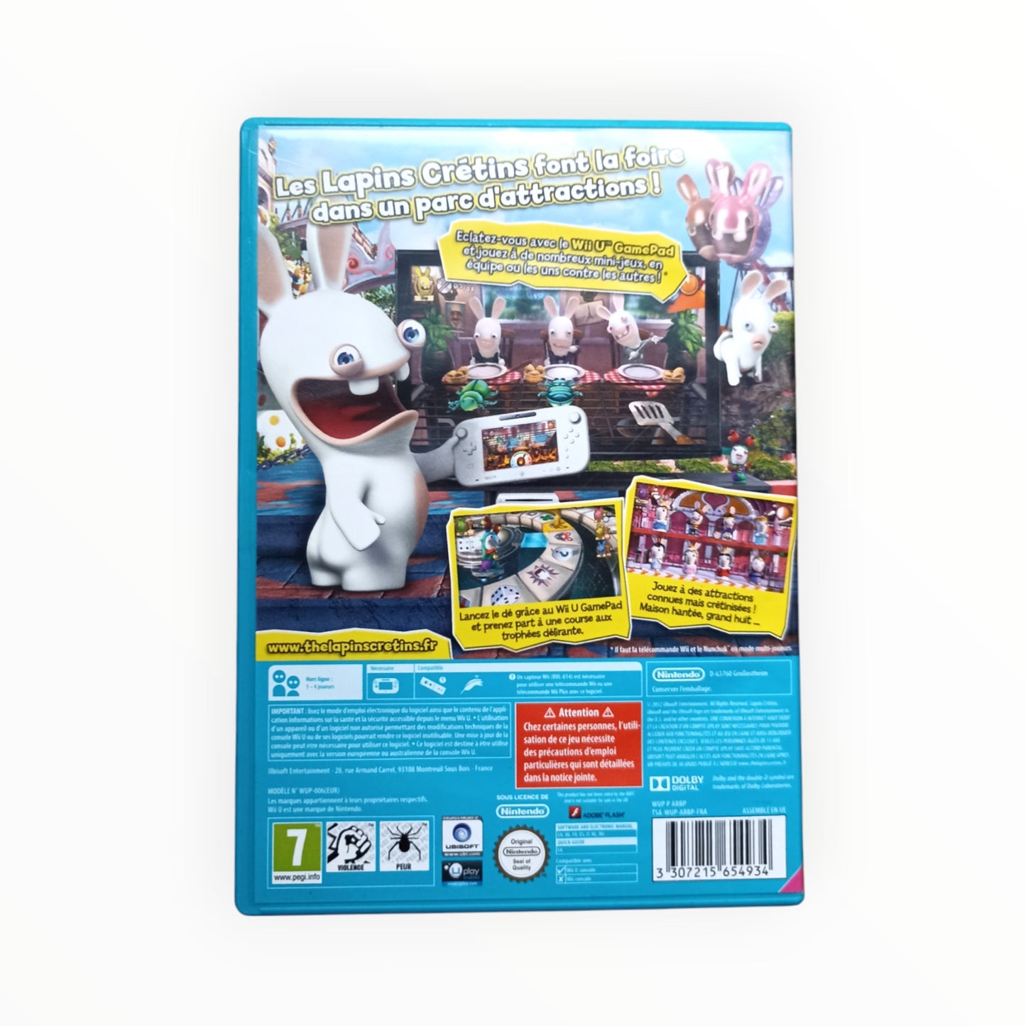 THE LAPINS CRÉTINS LAND nintendo wii U