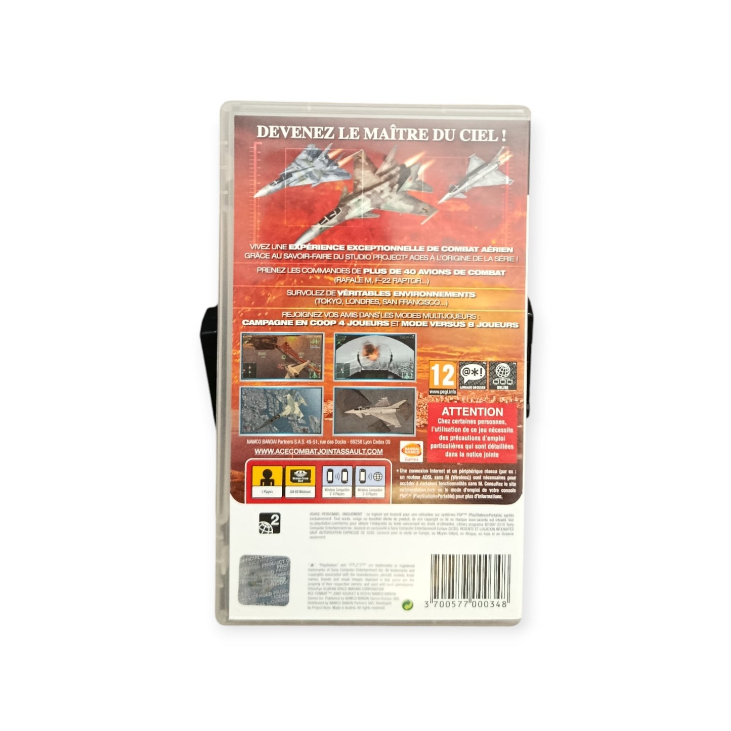 Ace Combat Joint Assault Playstation Portable (PSP)