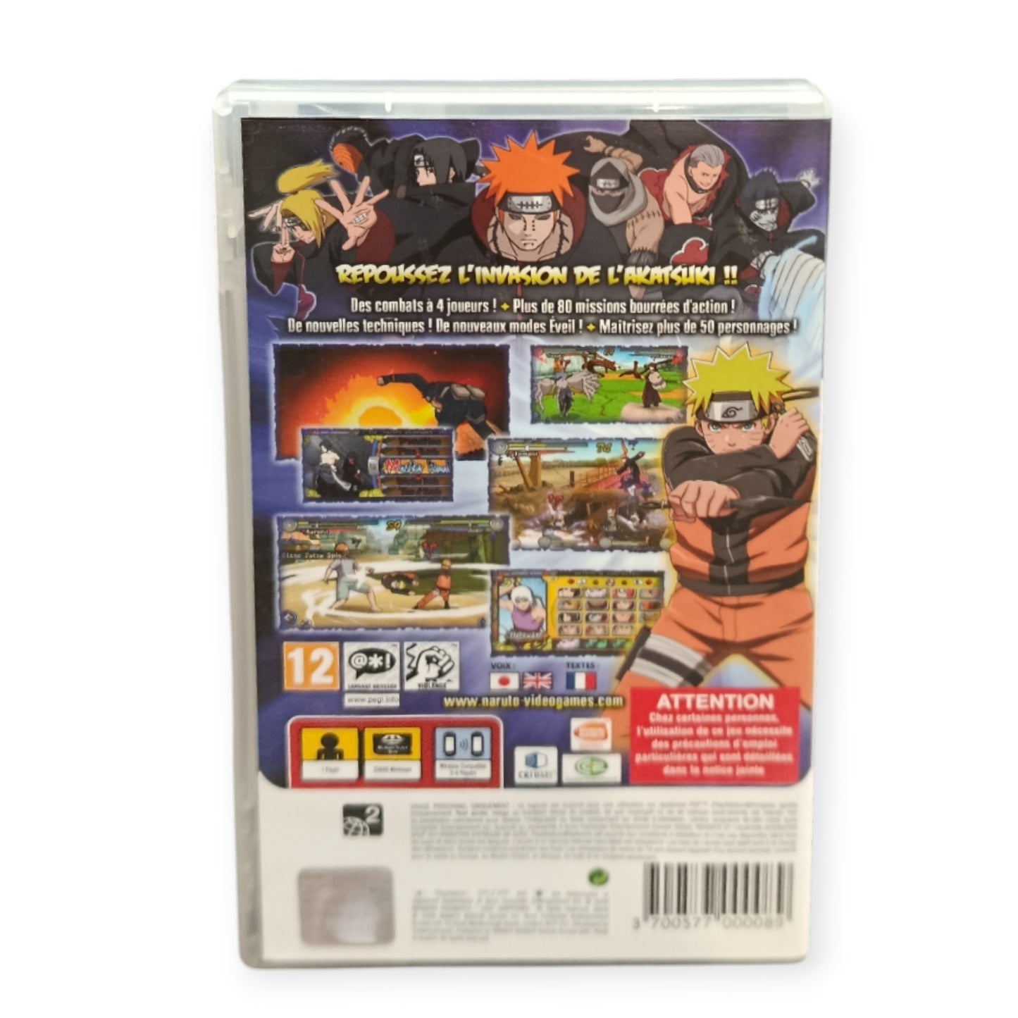 Naruto Ultimate Ninja Heroes 3 Playstation Portable (PSP)