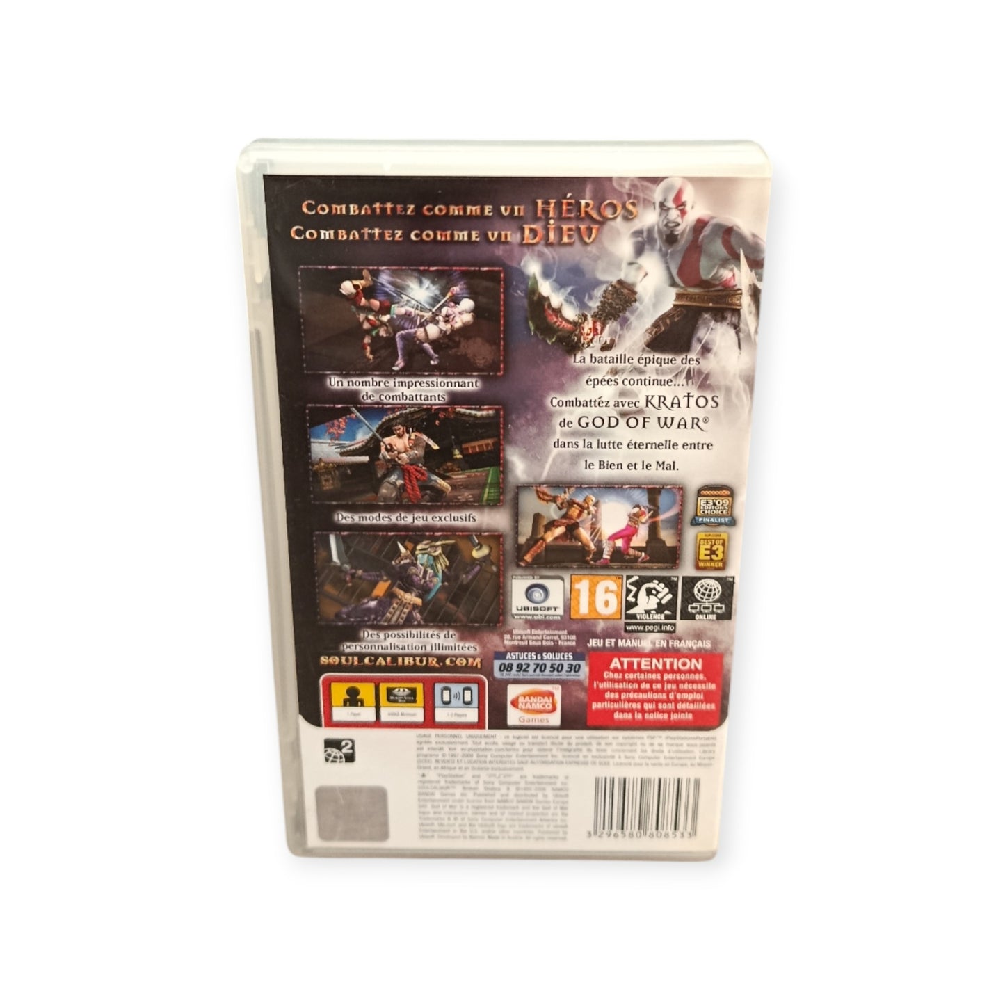 Soul Calibur Broken Destiny Playstation Portable (PSP)