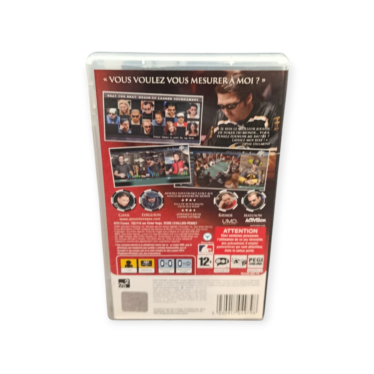 World Series Poker 2008 Playstation Portable (PSP)