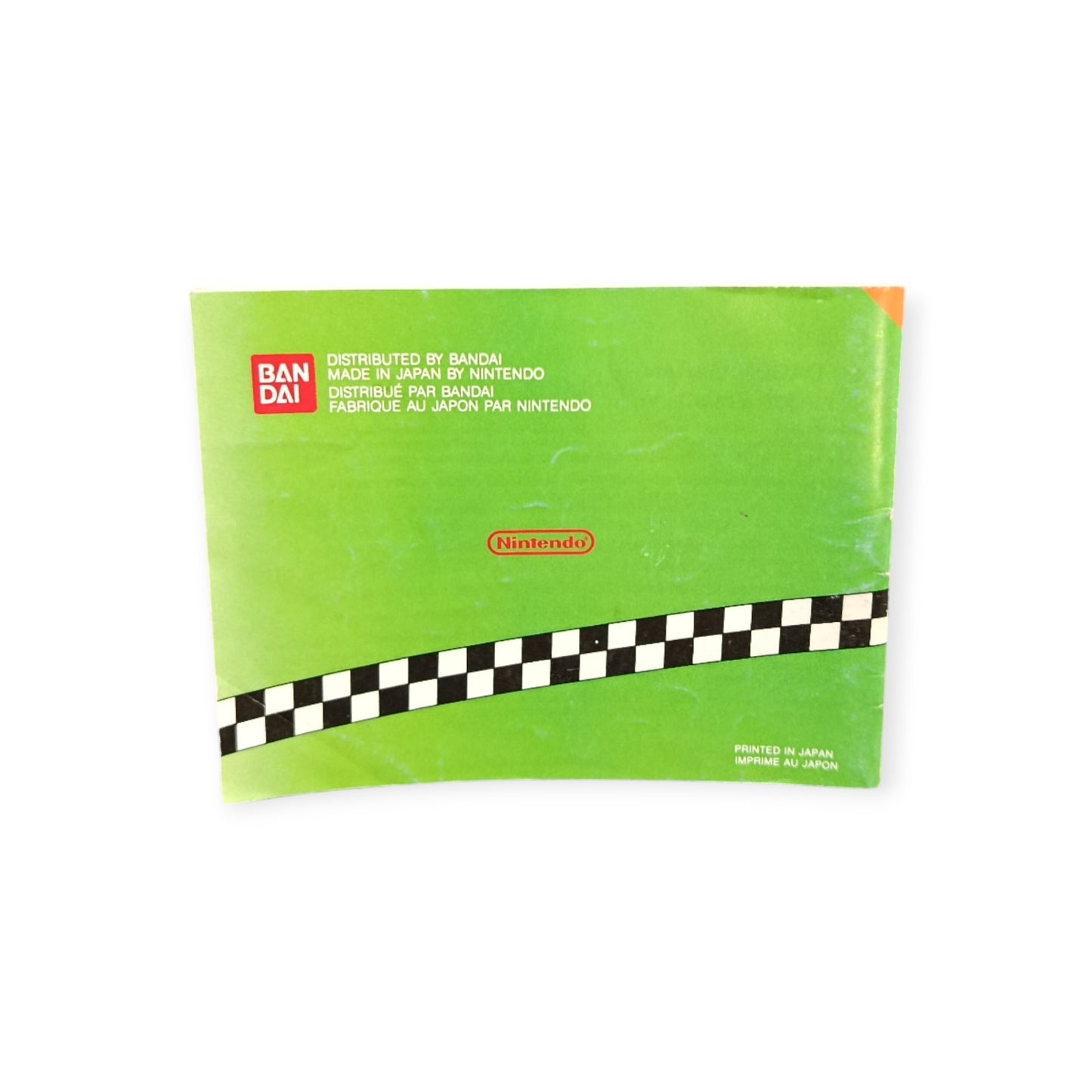 Notice R.C PRO-AM Nintendo NES