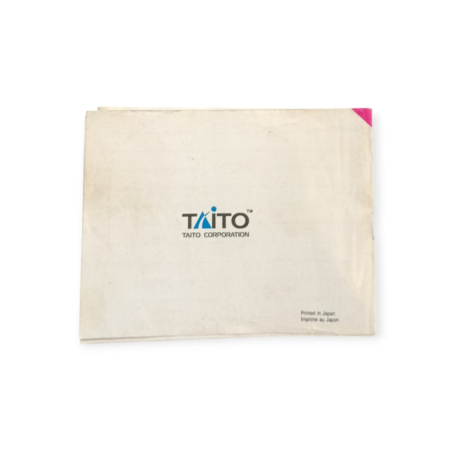 Notice Blue Shadow Nintendo NES