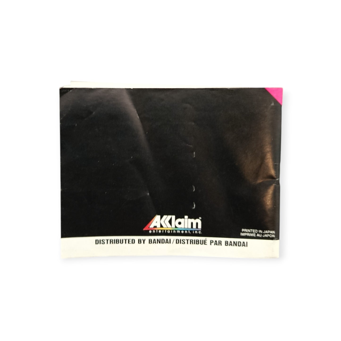 Notice Double Dragon III Nintendo NES