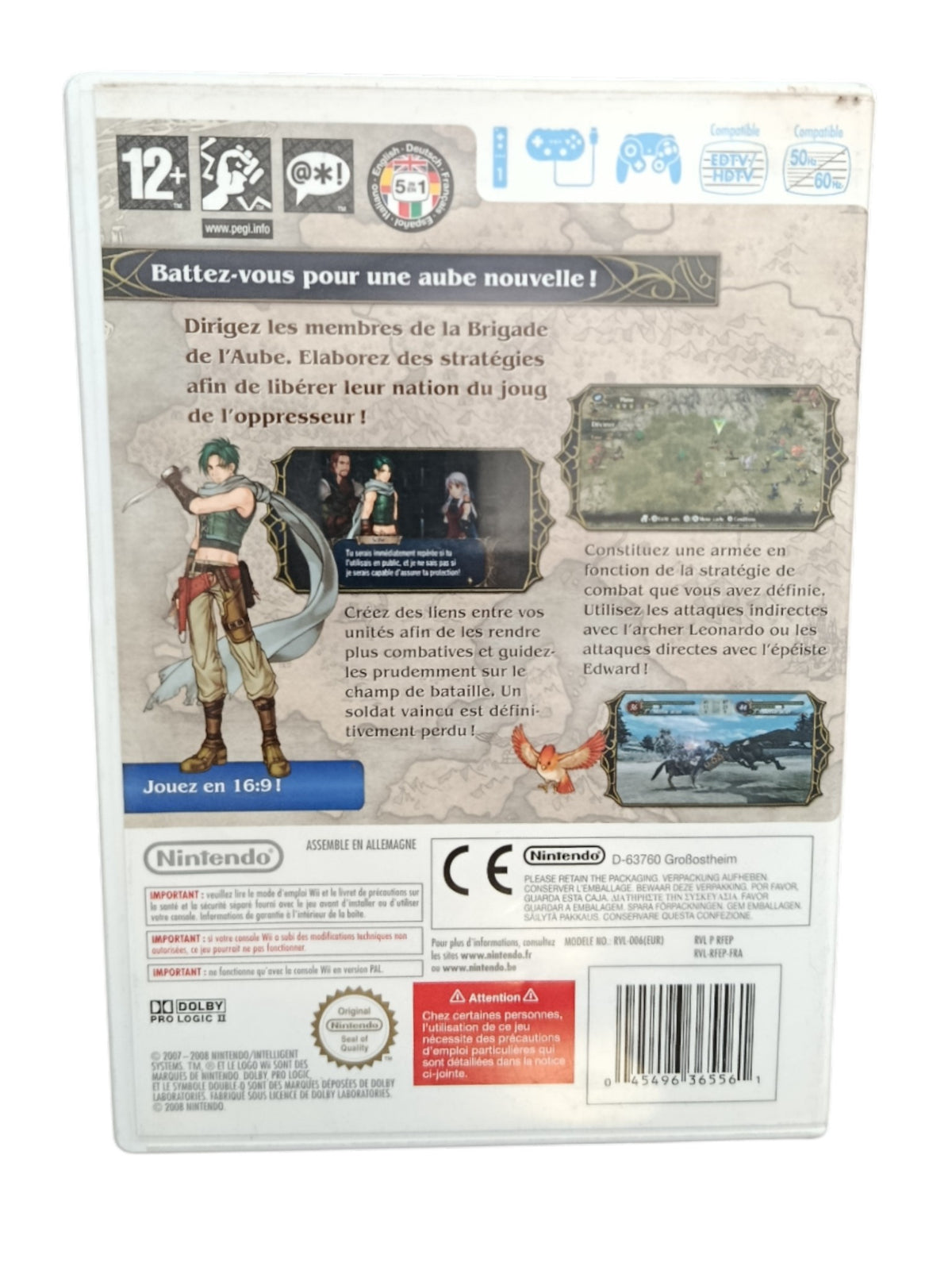 Fire Emblem: Radiant Dawn – Nintendo Wii (Complet)