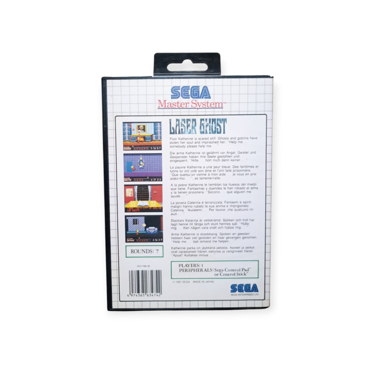 Laser Ghost Sega Master System