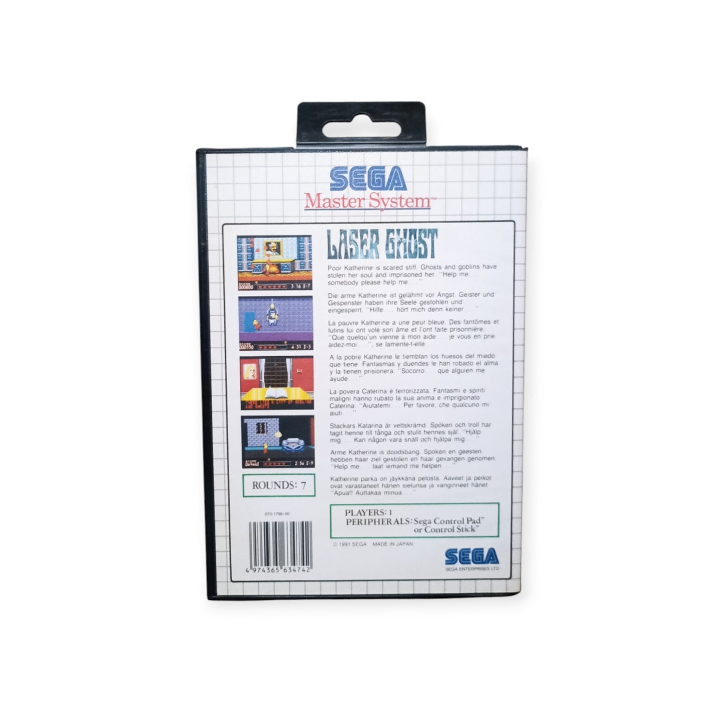 Laser Ghost Sega Master System