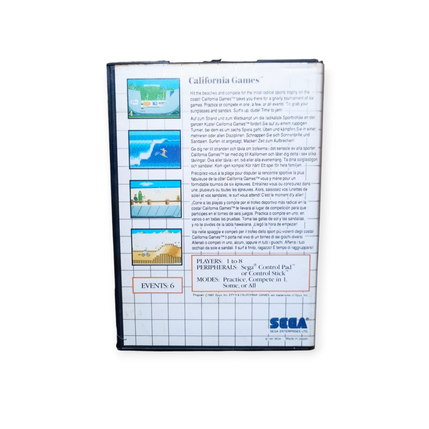 California Sega Master System