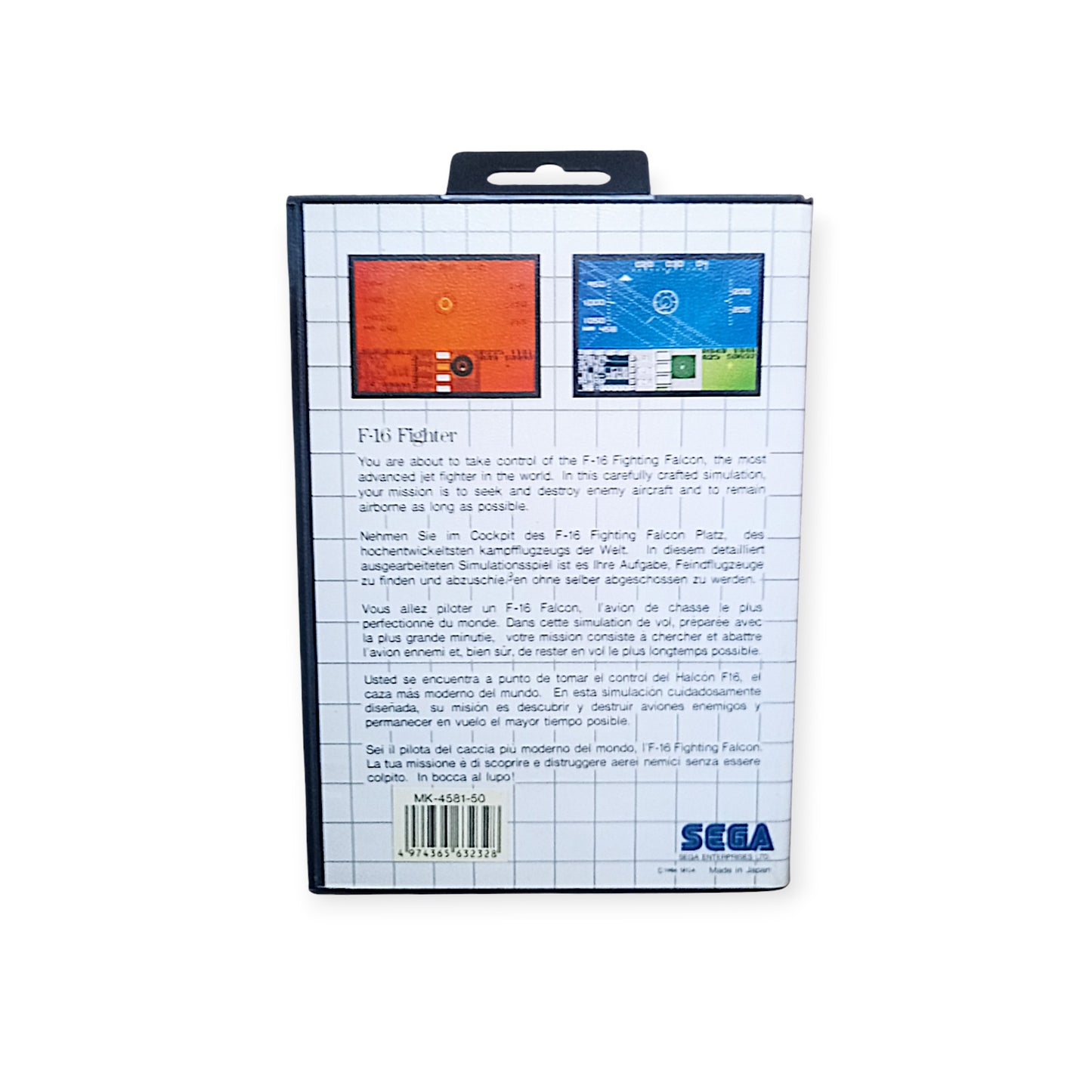 F-16 Sega Master System