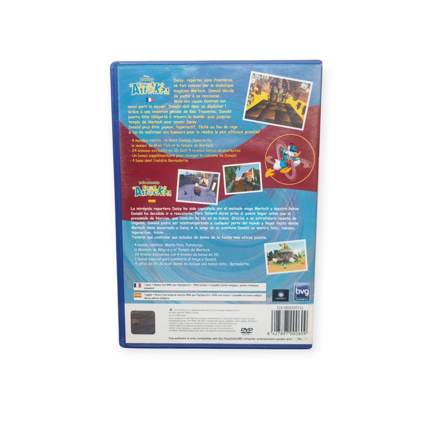 Donald Couak Attack PlayStation 2 (PS2)