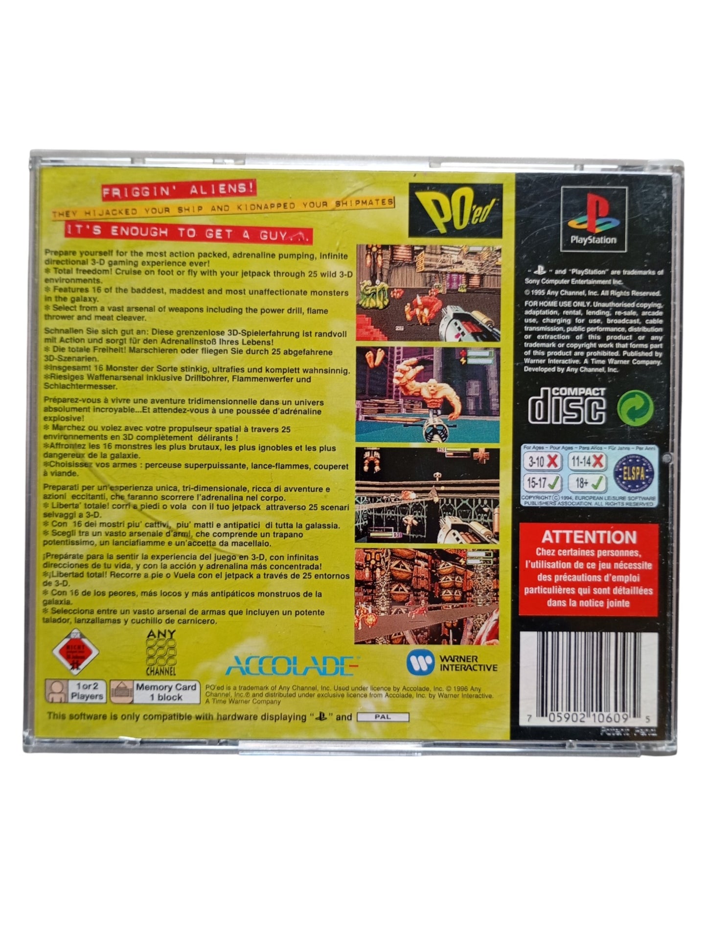 Po'ed Playstation 1 (PS1)