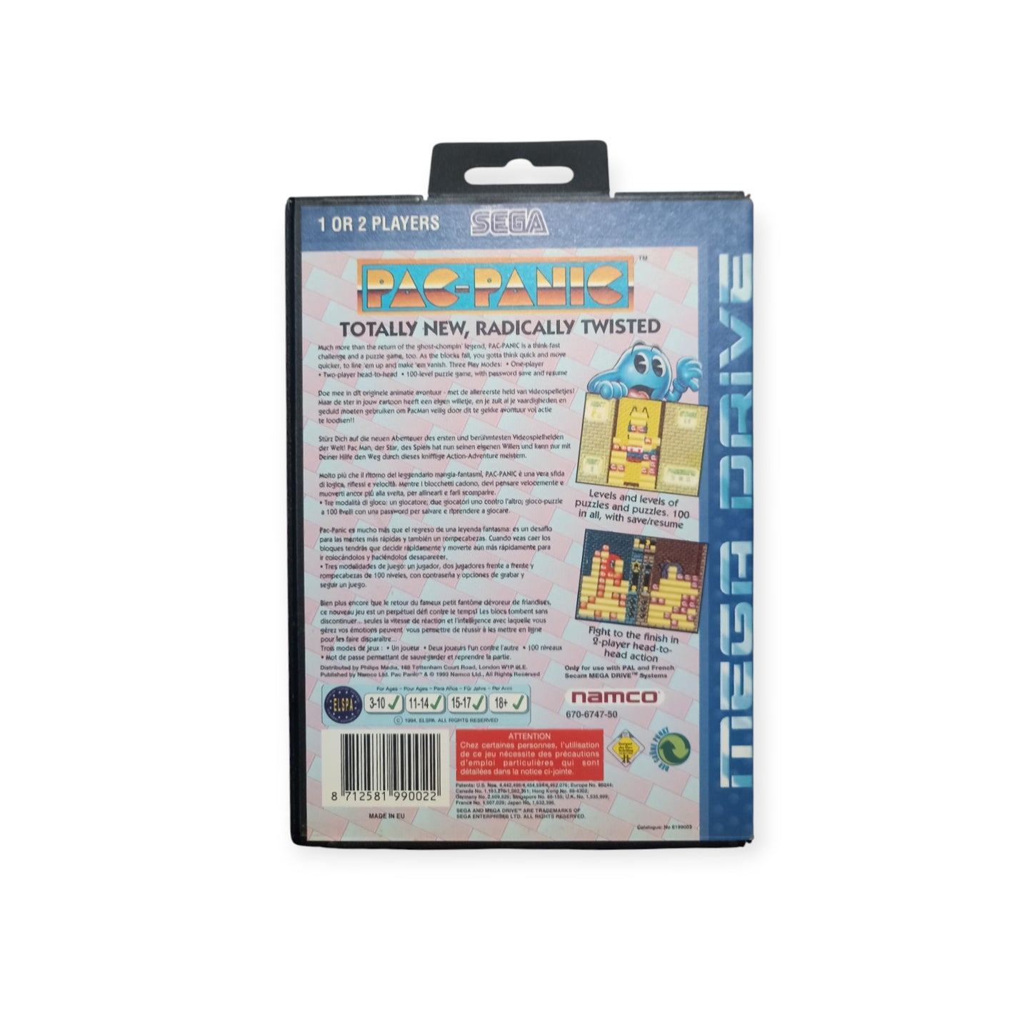 Pac-Panic Sega Megadrive