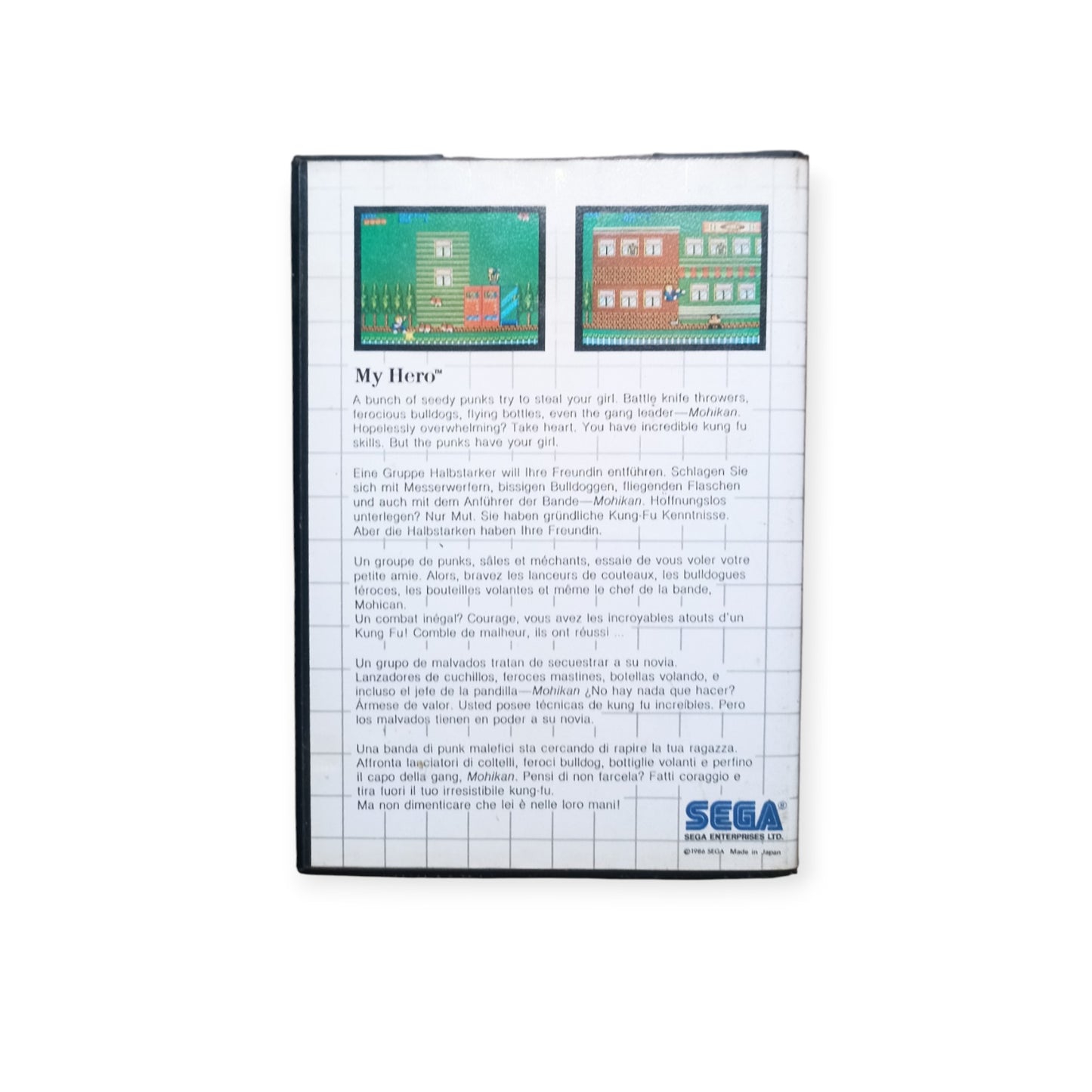 My Hero Sega Master System