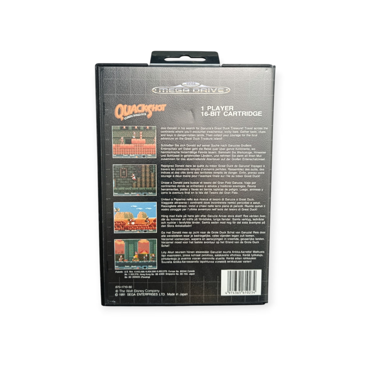 Quackshot Mega drive