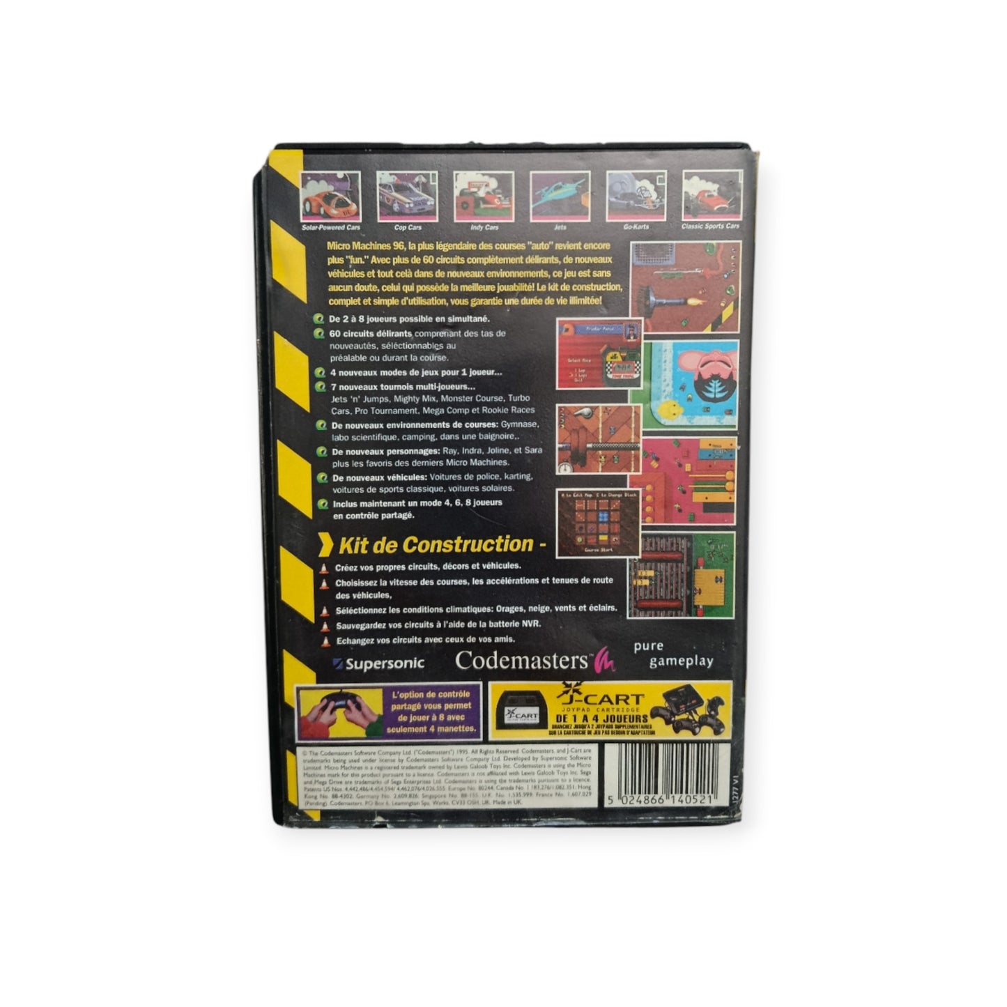 Micro Machine Turbo Tournament 96 Mega drive