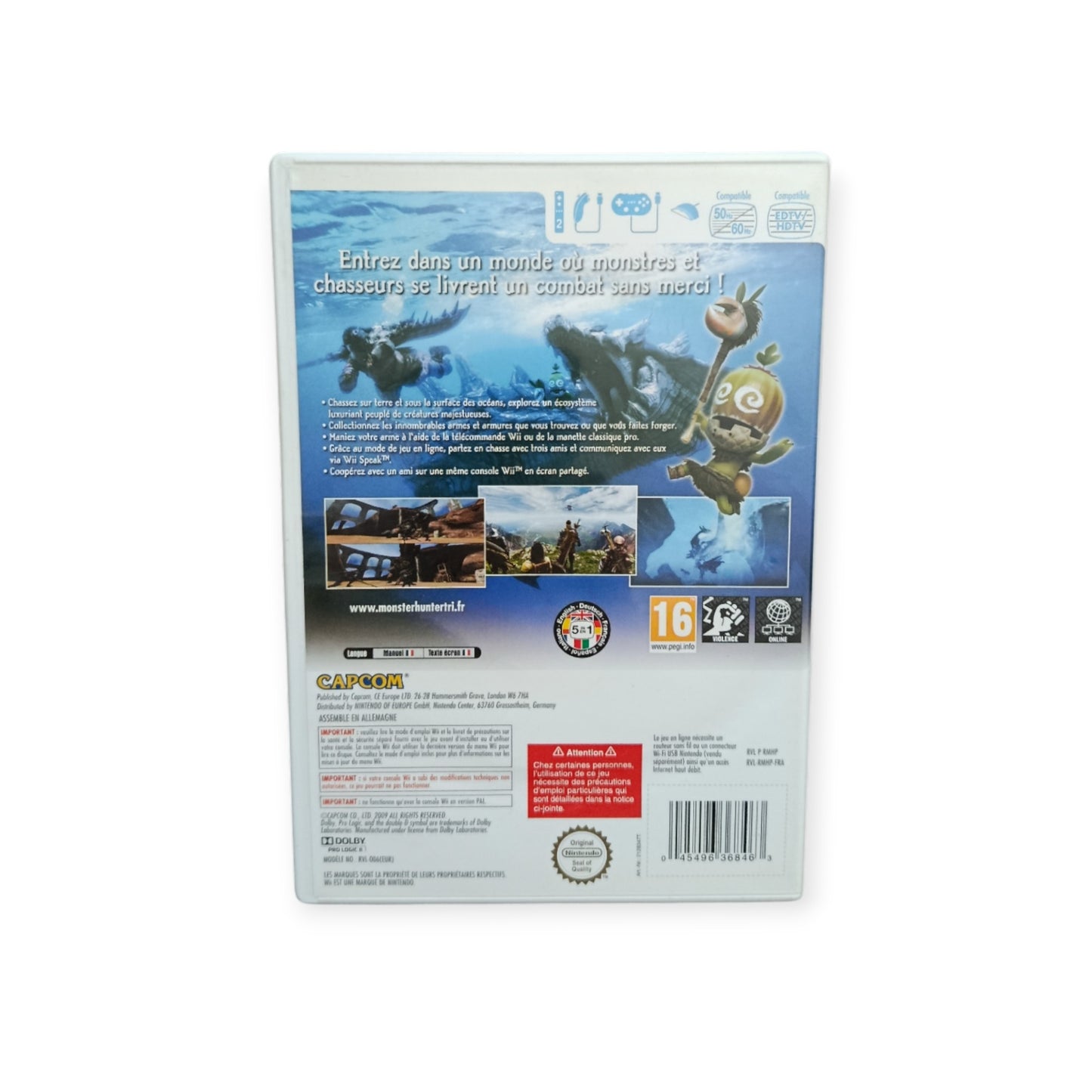 Monster Hunter 3 tri Nintendo Wii