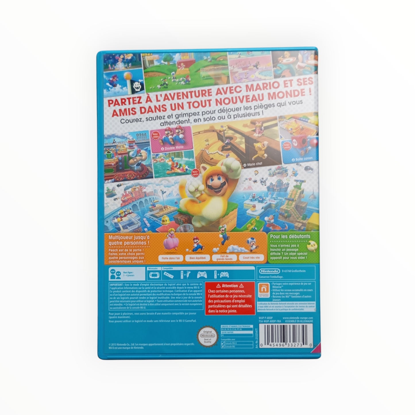 SUPER MARIO 3D WORLD nintendo wii U