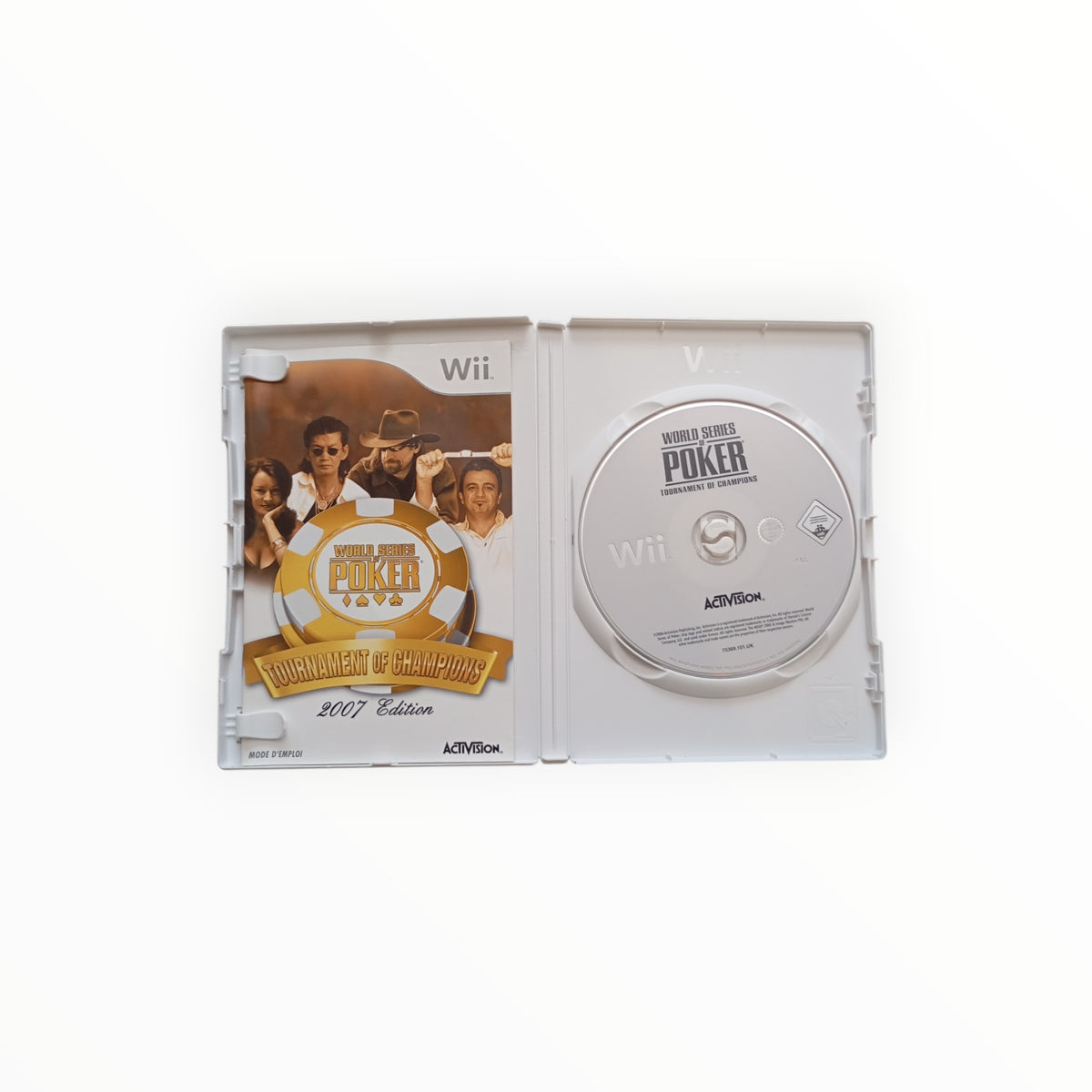 WORLD SERIES POKER nintendo wii