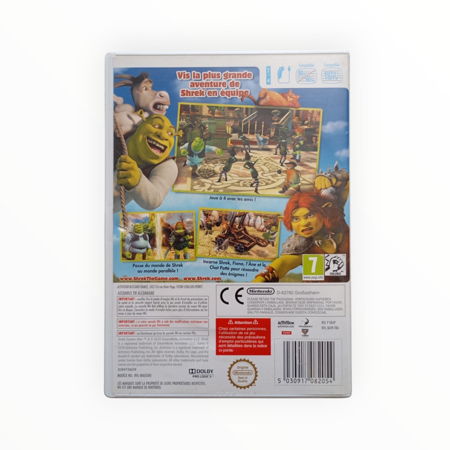 SHREK 4 nintendo wii