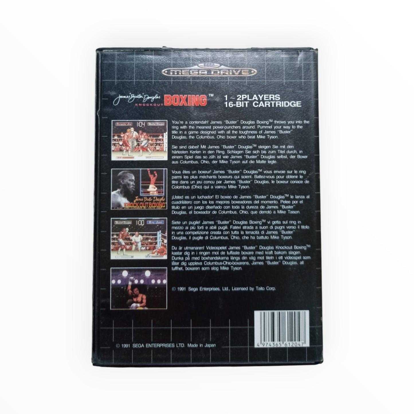 KNOCKOUT BOXING Sega Mega Drive