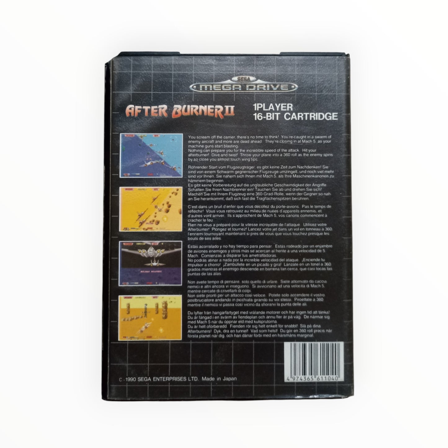 AFTER BURNER 2 Sega Mega Drive