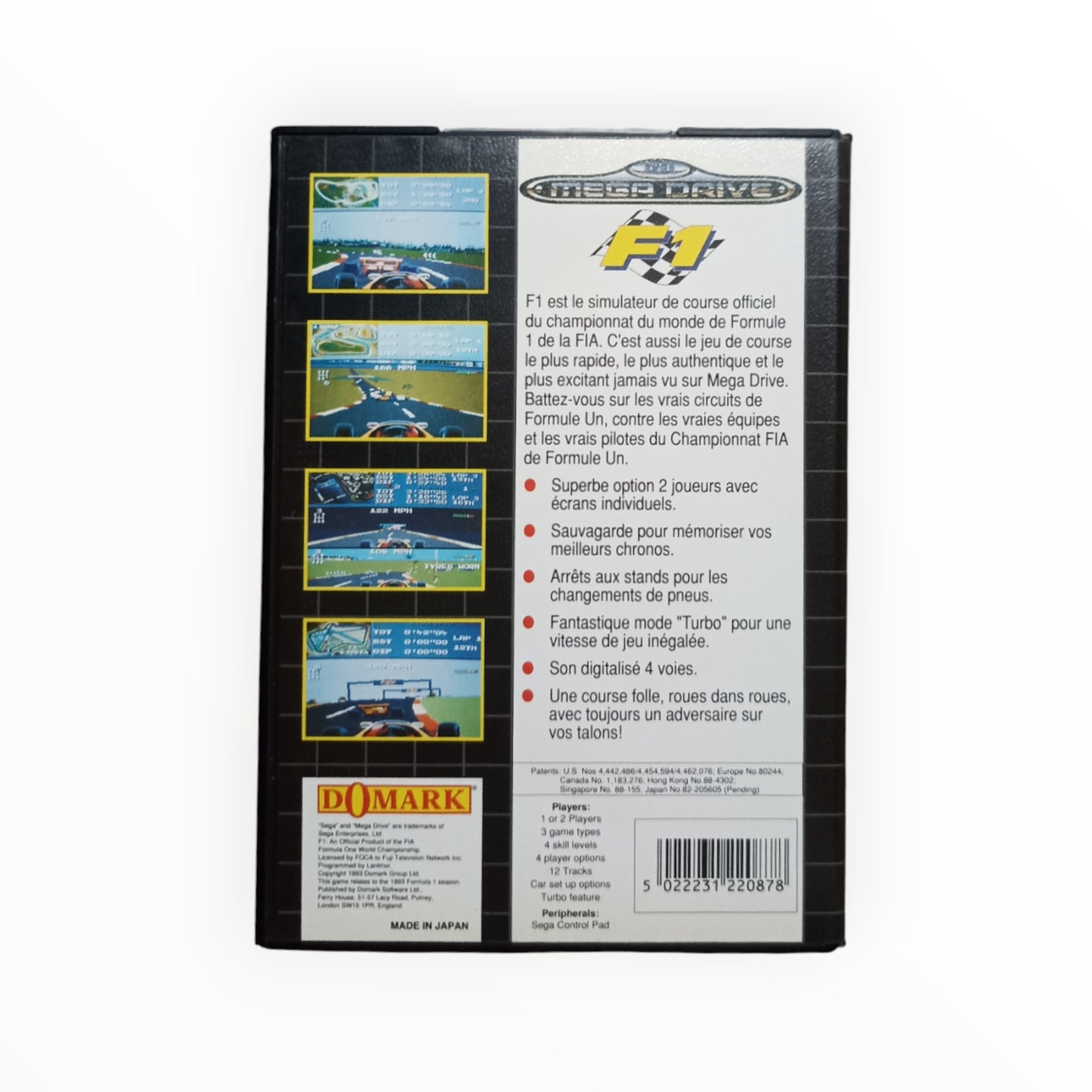 F1 sega mega drive