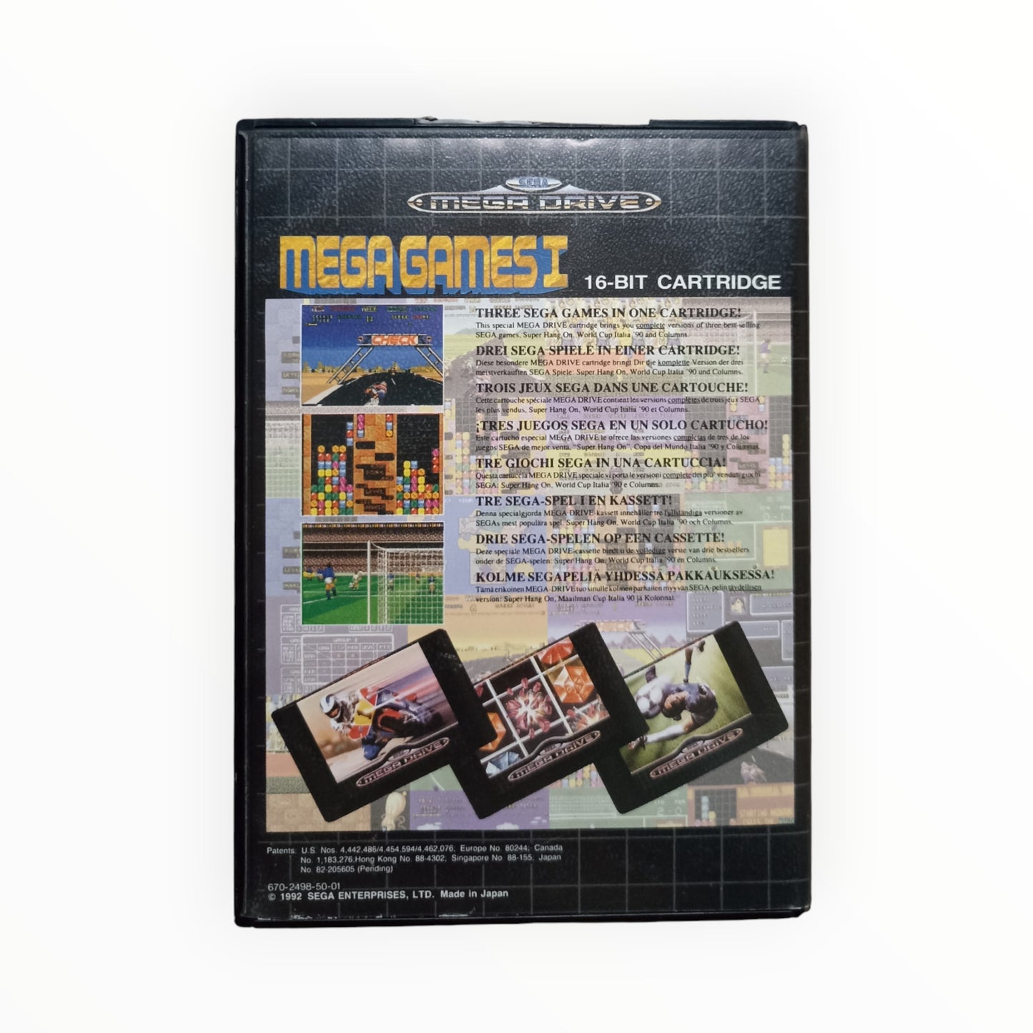 MEGA GAME 1 sega mega drive