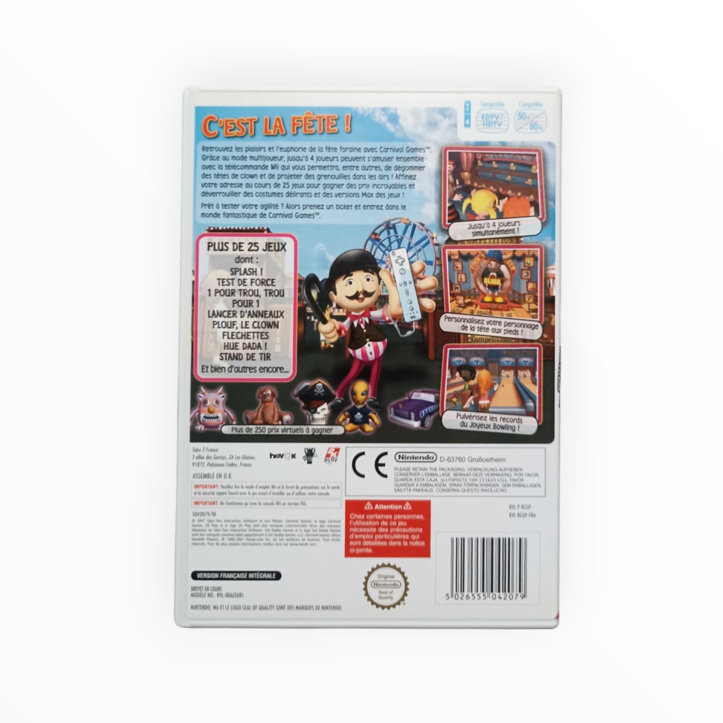 CARNIVAL nintendo wii