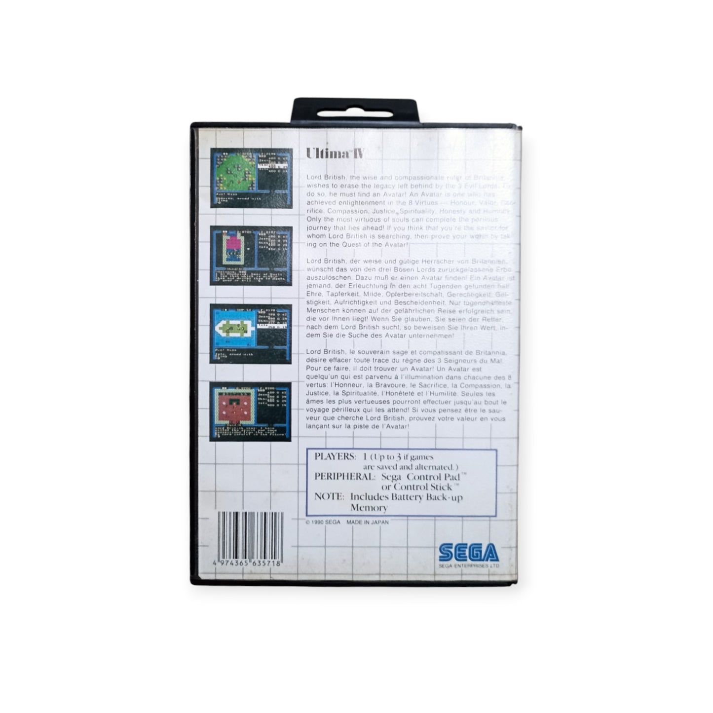 Ultimate IV Master System