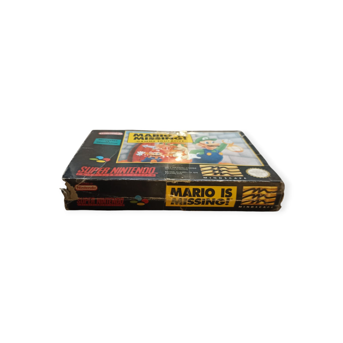 Boite seule avec notice Mario is Missing Super Nintendo (SNES)