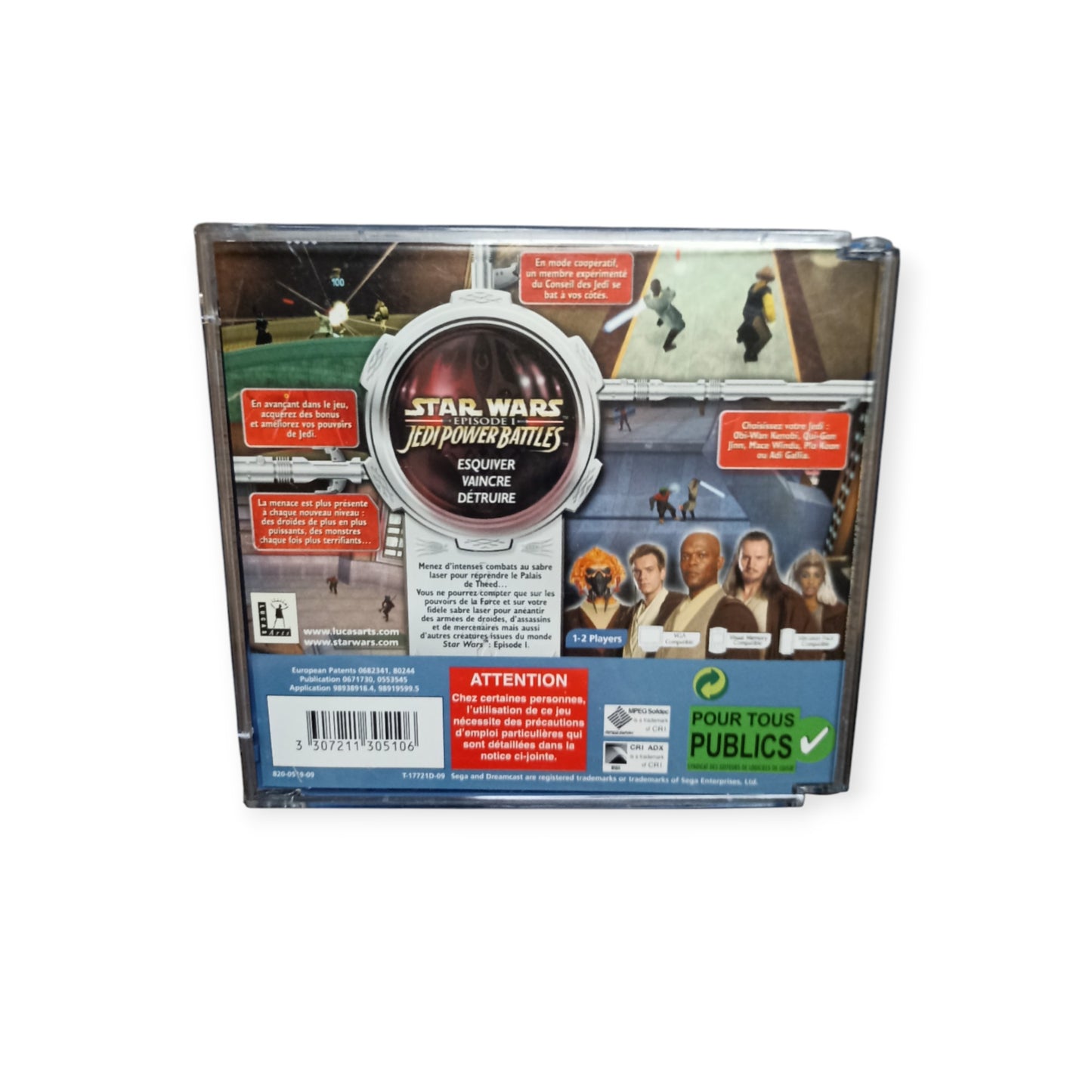 Star Wars Episode I : Jedi Power Battles Dreamcast